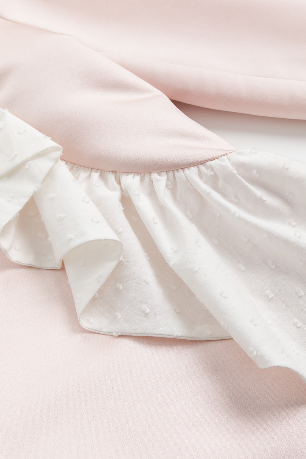 【訂製款】Luxury | 女童 訂製-Sprinkles瑪芬荷葉洋裝 | 長袖荷葉 波浪 立體剪裁