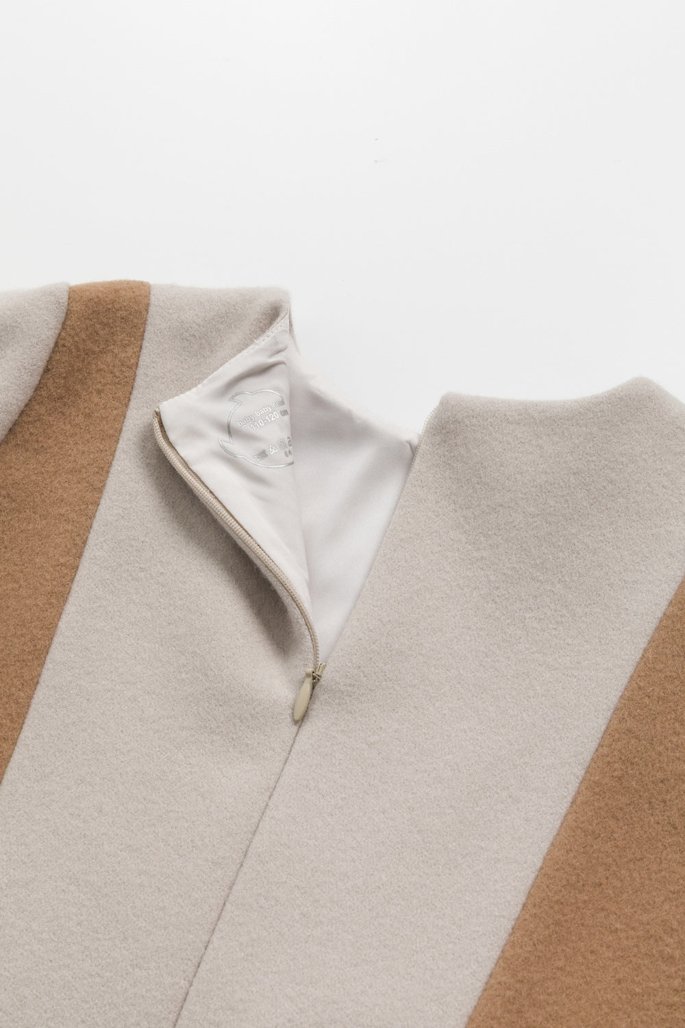 【預購】Luxury | 女童 星星拼接洋裝 | 長袖毛呢拼接 幾何 立體剪裁