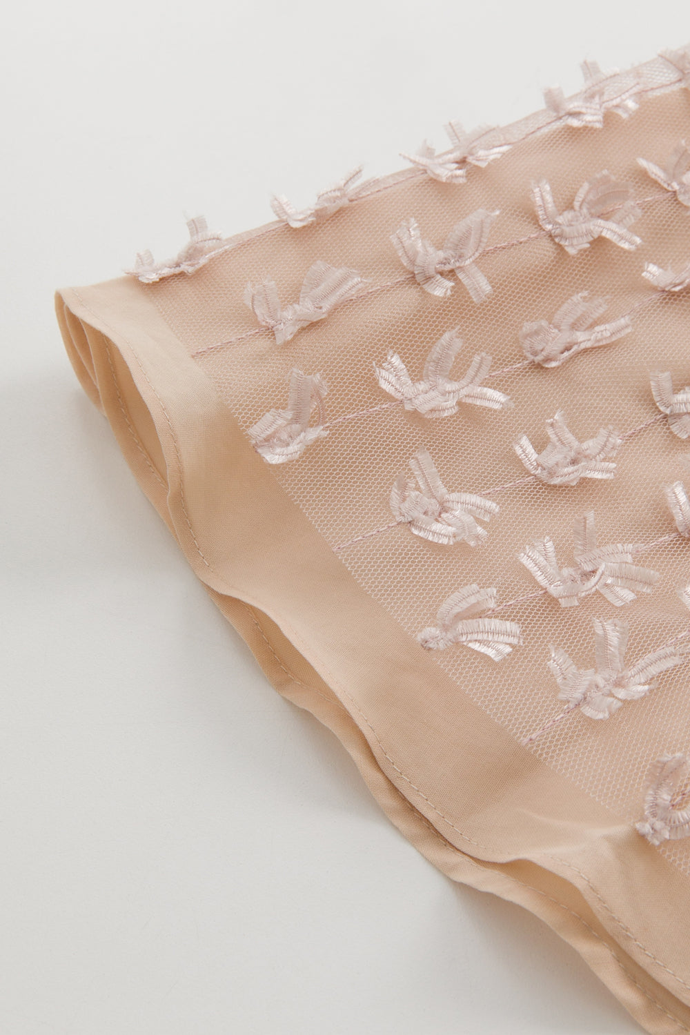 【預購】Luxury | 女童 Soft Wings 可拆式立體剪裁蝴蝶結披肩