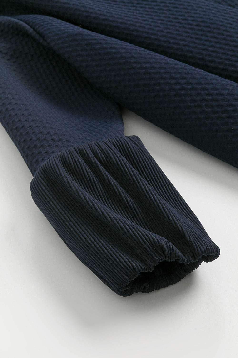 【預購】Luxury | 女童 前短後長泡泡袖上衣 | 長袖荷葉 多層次 袖型設計