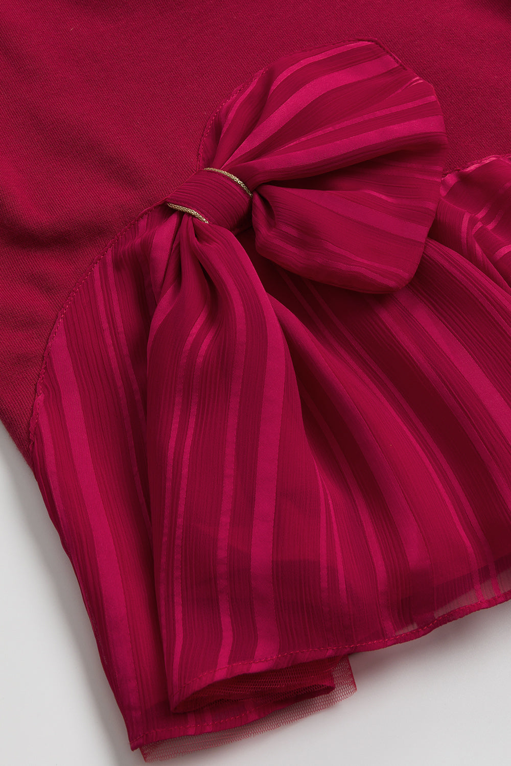 Main | 女童 Ribbon Bloom拼接上衣 | 長袖拼接 荷葉 蝴蝶結 | 100%有機棉