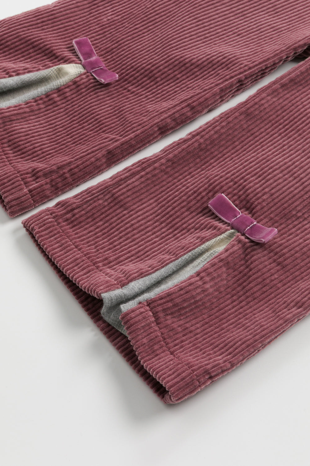 【預購】Luxury | 女童 Wiggle燈芯絨長褲 | 蝴蝶結 荷葉 活摺