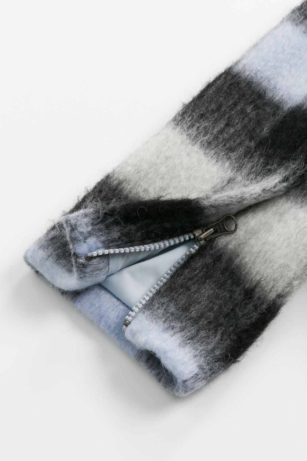 Luxury | 女童 Snowfield格紋大衣 | 長袖立體剪裁 格紋 西裝領