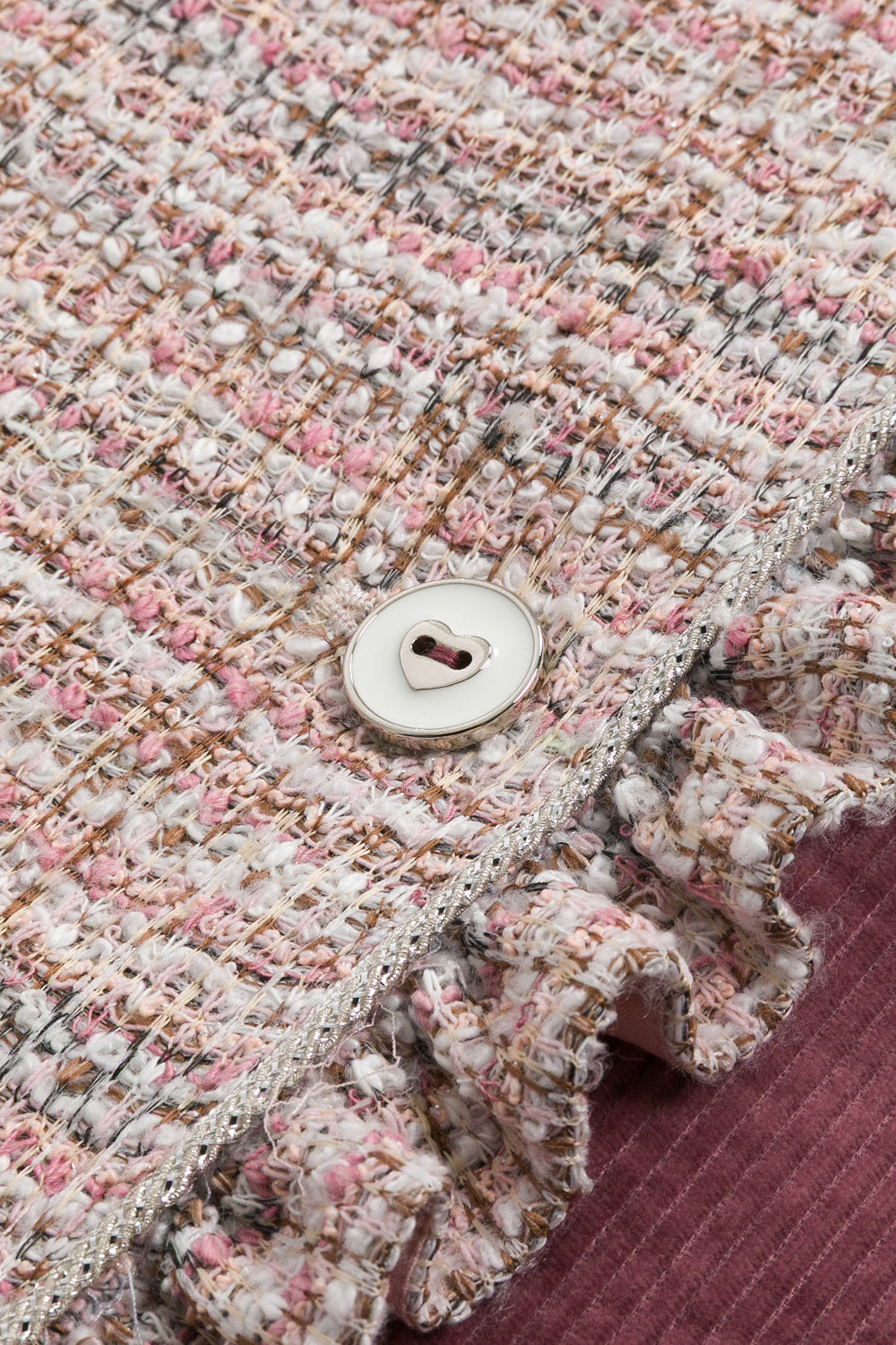 【預購】Luxury | 女童 Frosted Knit背心洋裝 | 無袖毛呢拼接 荷葉 小圓領