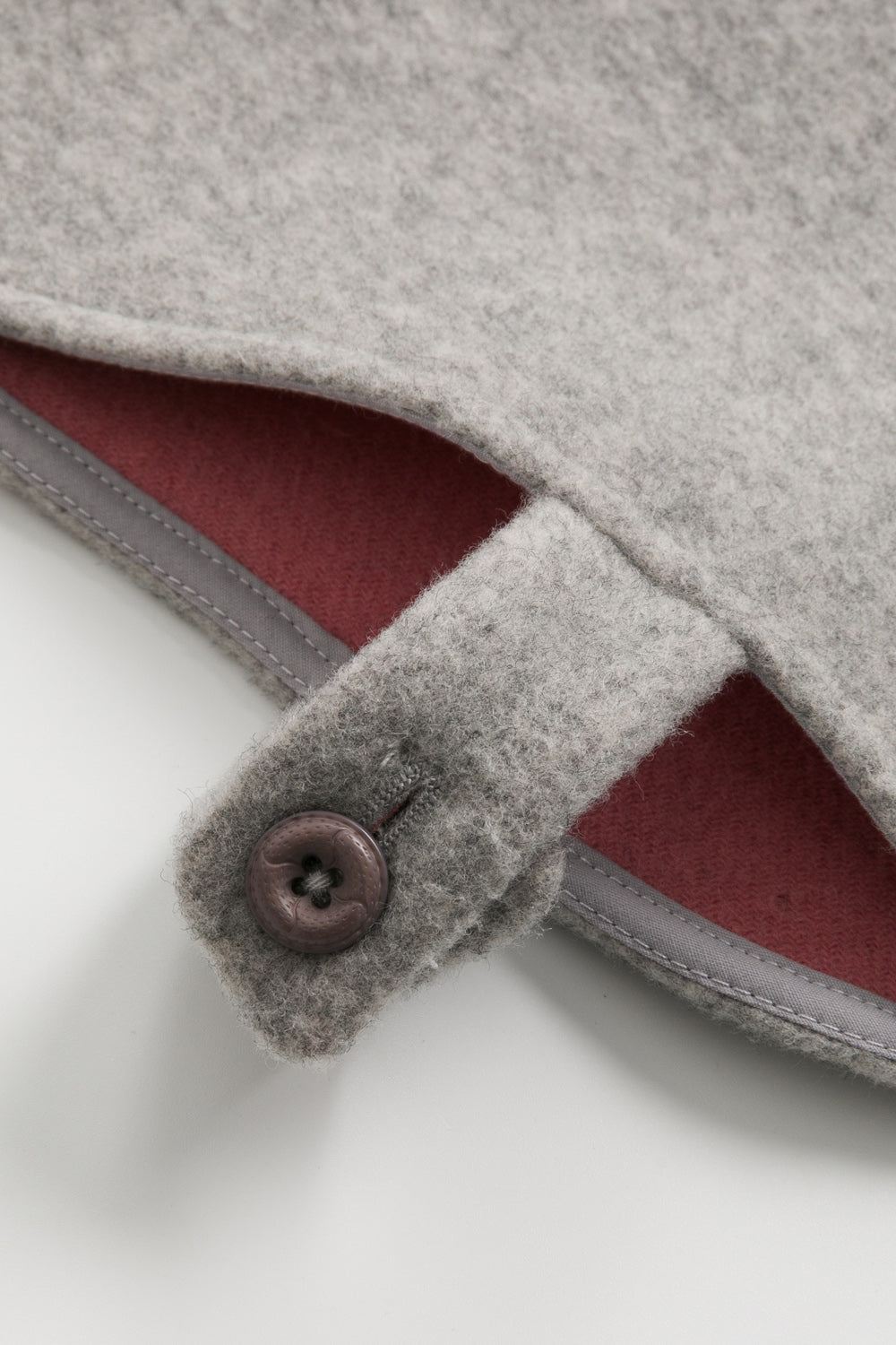 【訂製款】Luxury | 女童 Jolie毛呢斗篷 | 袖型設計 鈕扣 小立領