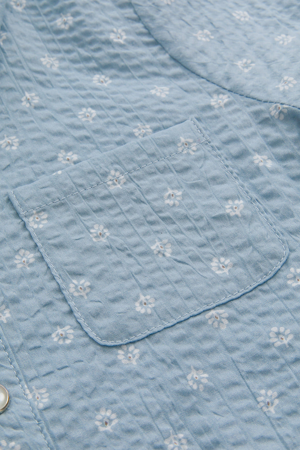 【預購】Luxury | 幼兒 Soft Motif 立體肌理 西裝領口袋襯衫
