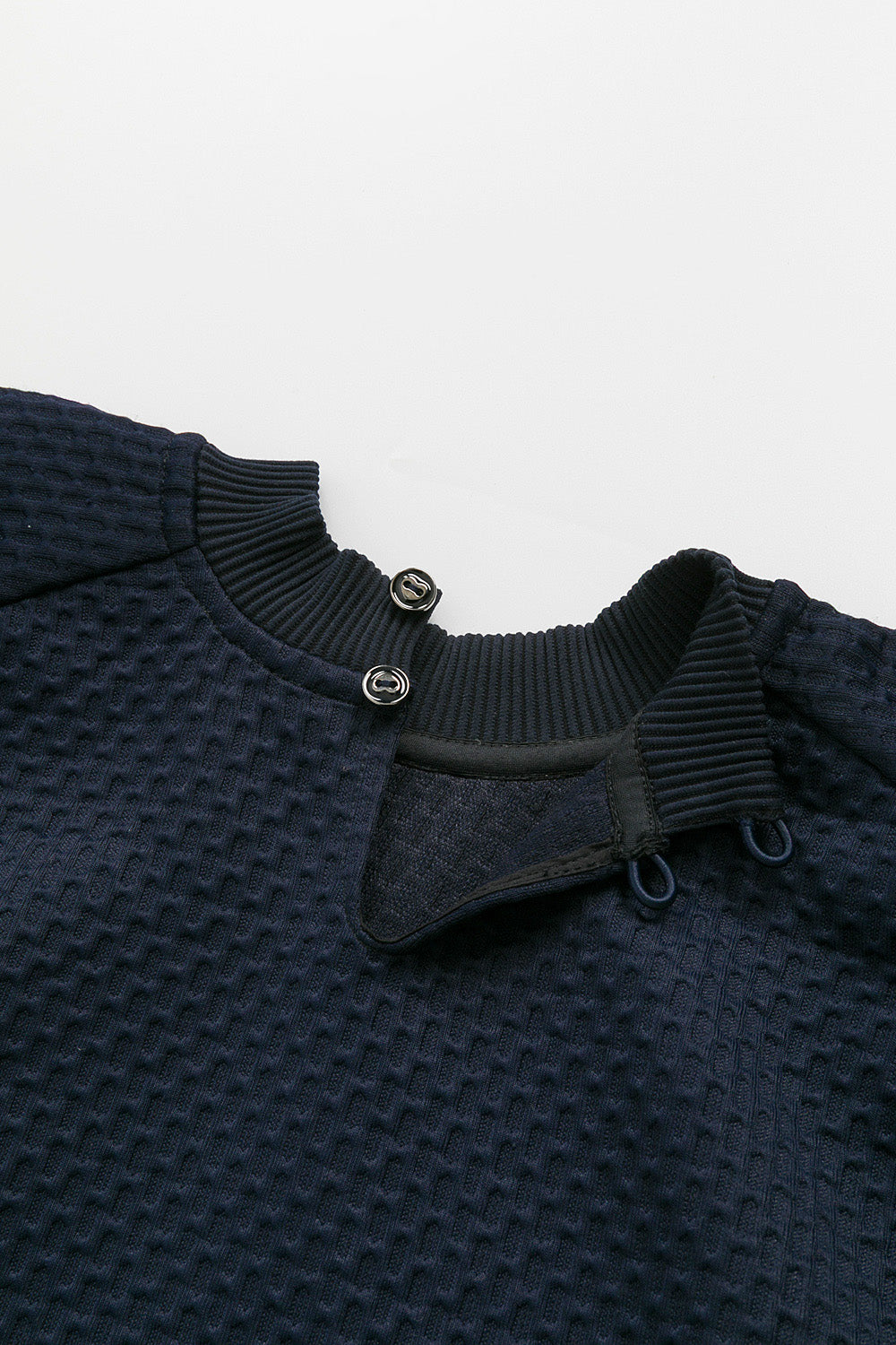 Luxury | Women|前短後長泡袖上衣|長袖荷葉 多層次 袖型設計