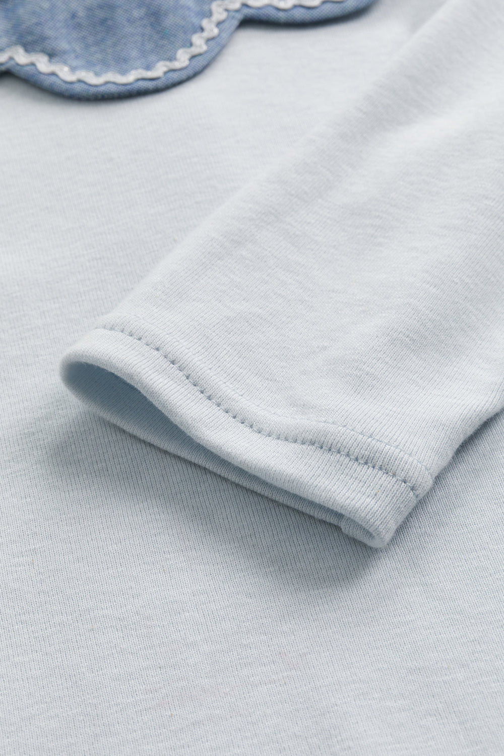 Main | 幼兒 珍珠花瓣領上衣 | 長袖花瓣領   | 100%有機棉