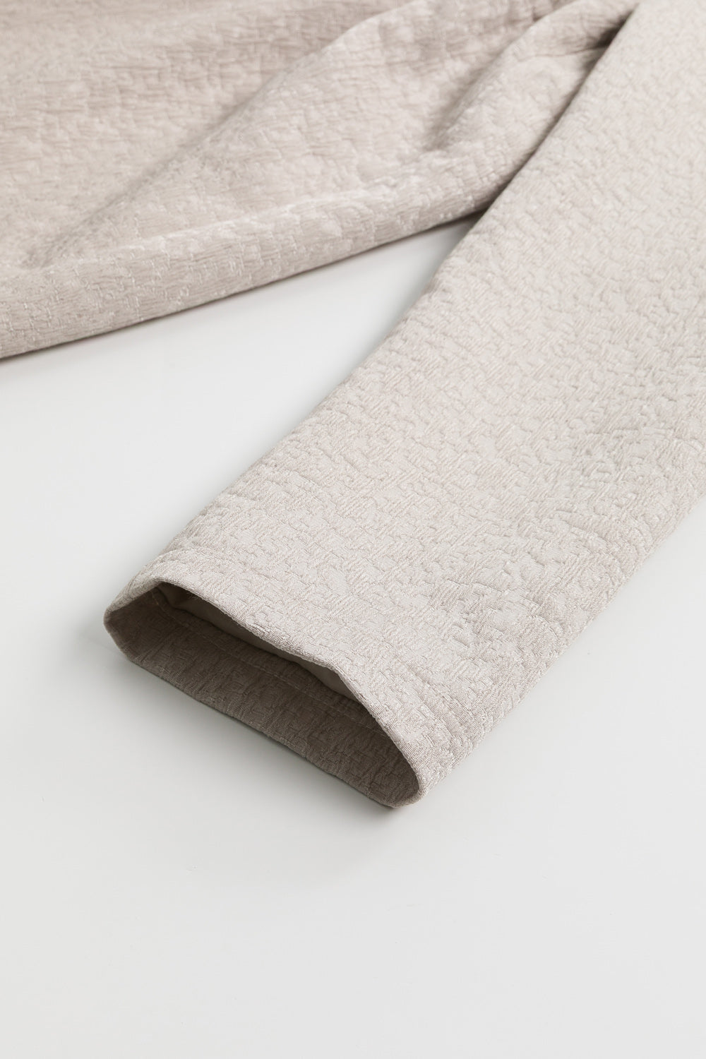 【預購】Luxury | 女童 Frill Fairy排釦洋裝 | 長袖荷葉 雙領 紋理面料