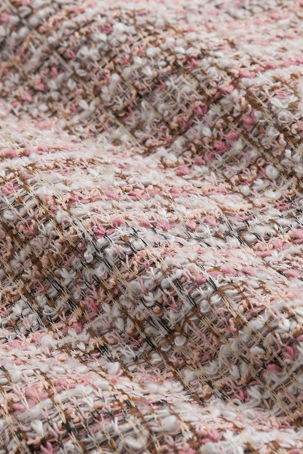 【預購】Luxury | 女童 Frosted Knit背心洋裝 | 無袖毛呢拼接 荷葉 小圓領