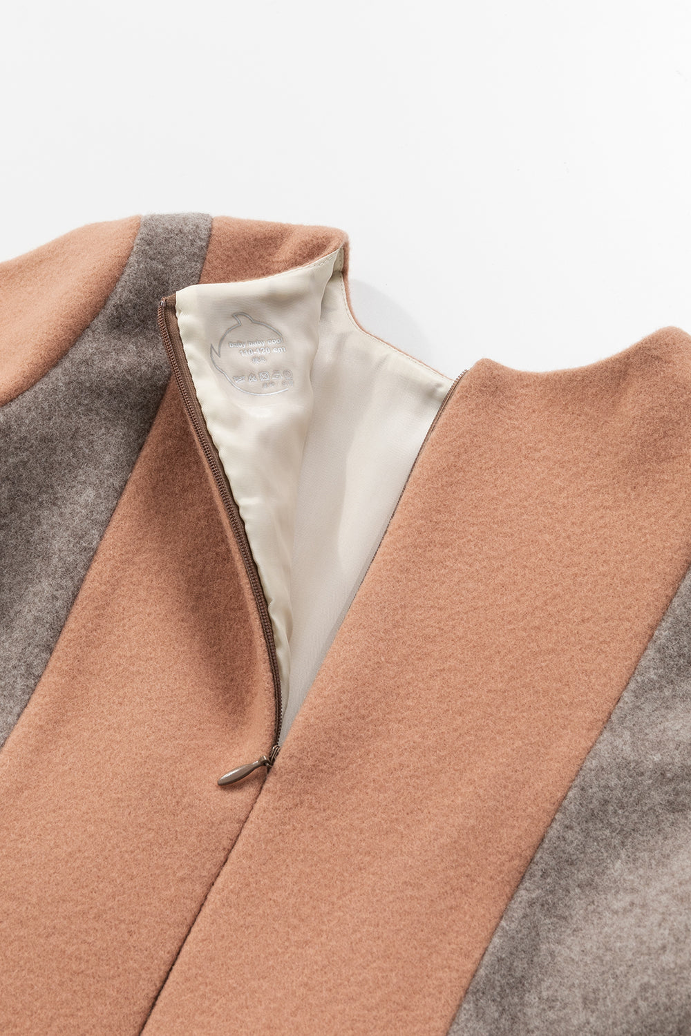 【預購】Luxury | 女童 星星拼接洋裝 | 長袖毛呢拼接 幾何 立體剪裁