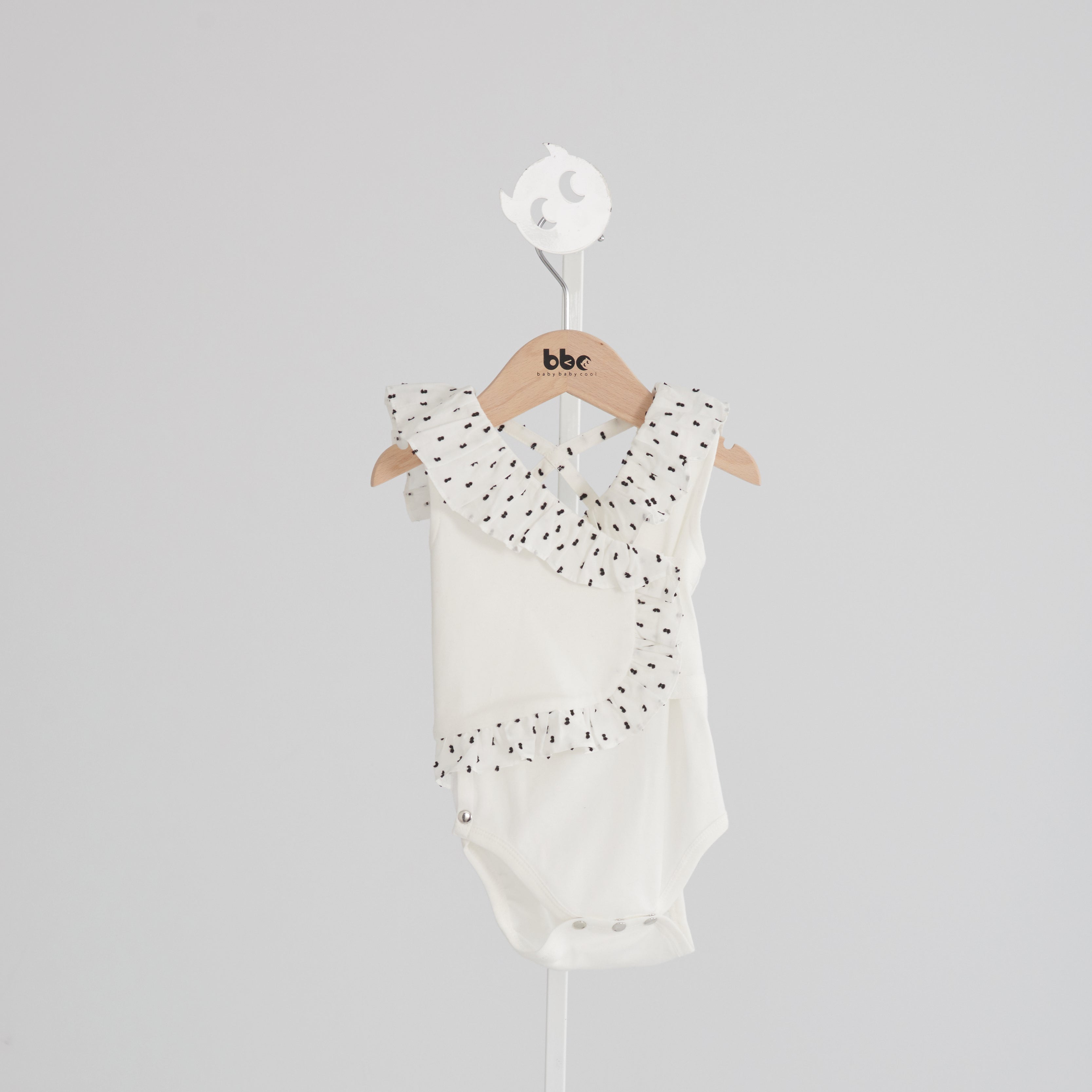 Main | Toddler Wave Series - Backless Lotus Leaf Bodysuit | Lotus Leaf Splicing | 100% Organic Cotton