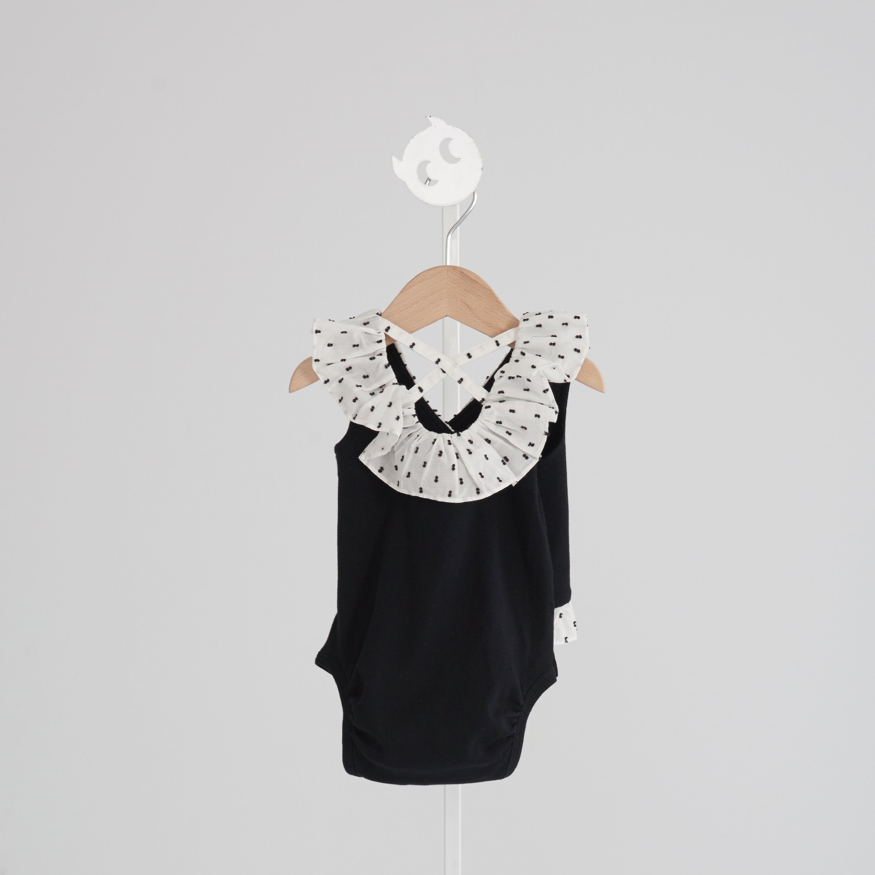 Main | Toddler Wave Series - Backless Lotus Leaf Bodysuit | Lotus Leaf Splicing | 100% Organic Cotton