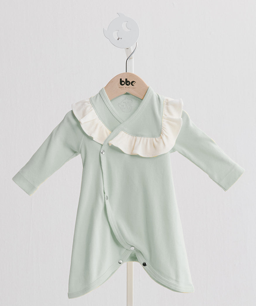 Main | Newborn Newborn Series - Dancing Butterfly Dress | Lotus Leaf | 100% Organic Cotton