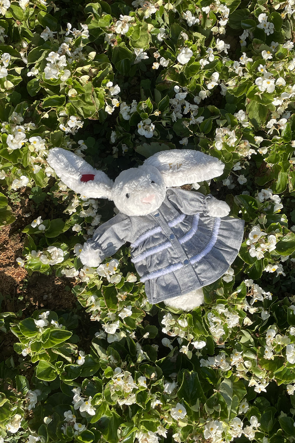 Jellycat | Doll Clothes Brush Painting Rippled Dress