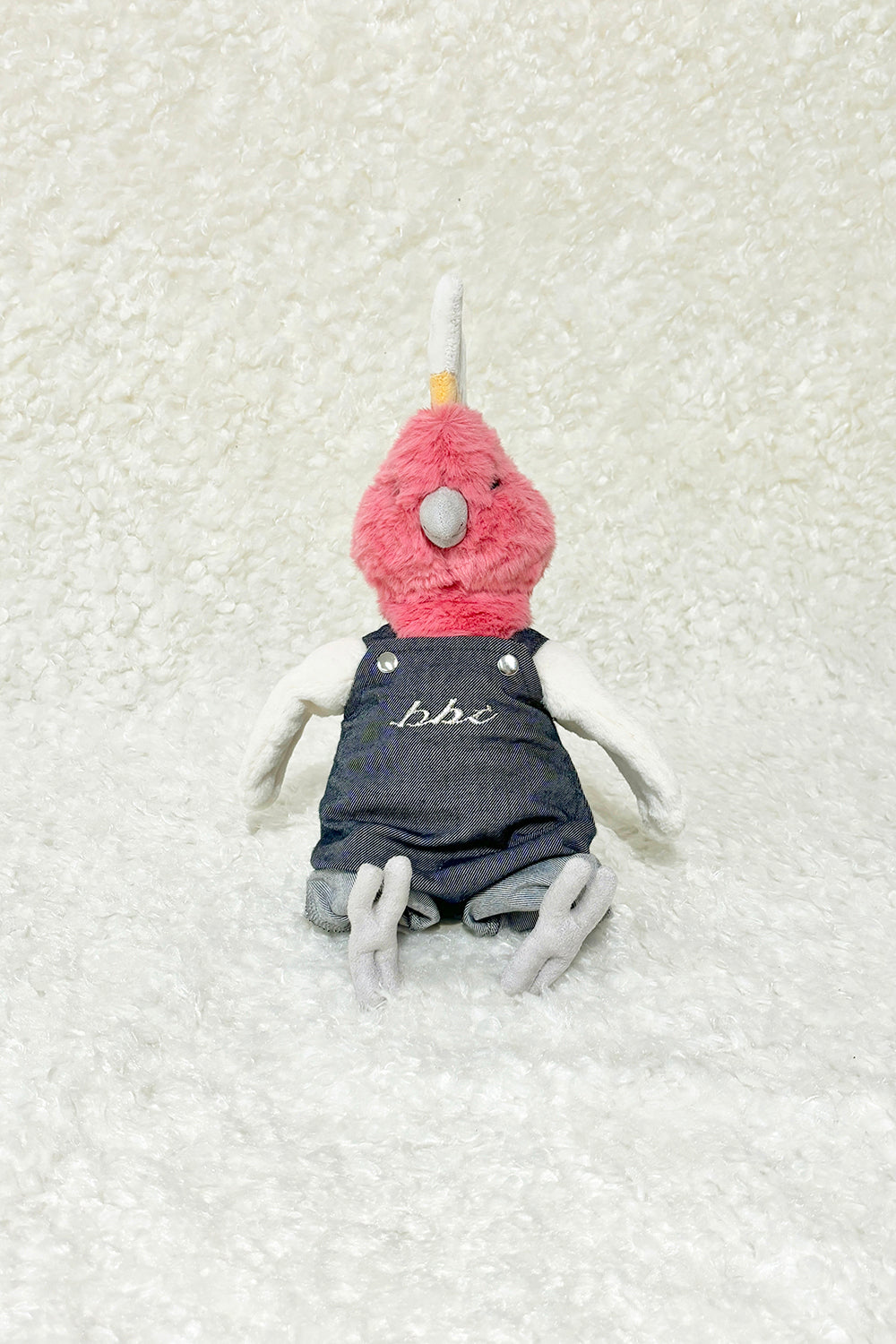 Jellycat | 玩偶衣 有機棉-刺繡吊帶褲