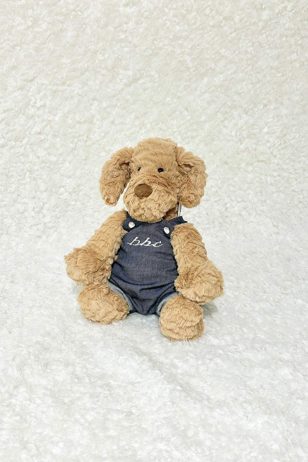 Jellycat | 玩偶衣 有機棉-刺繡吊帶褲
