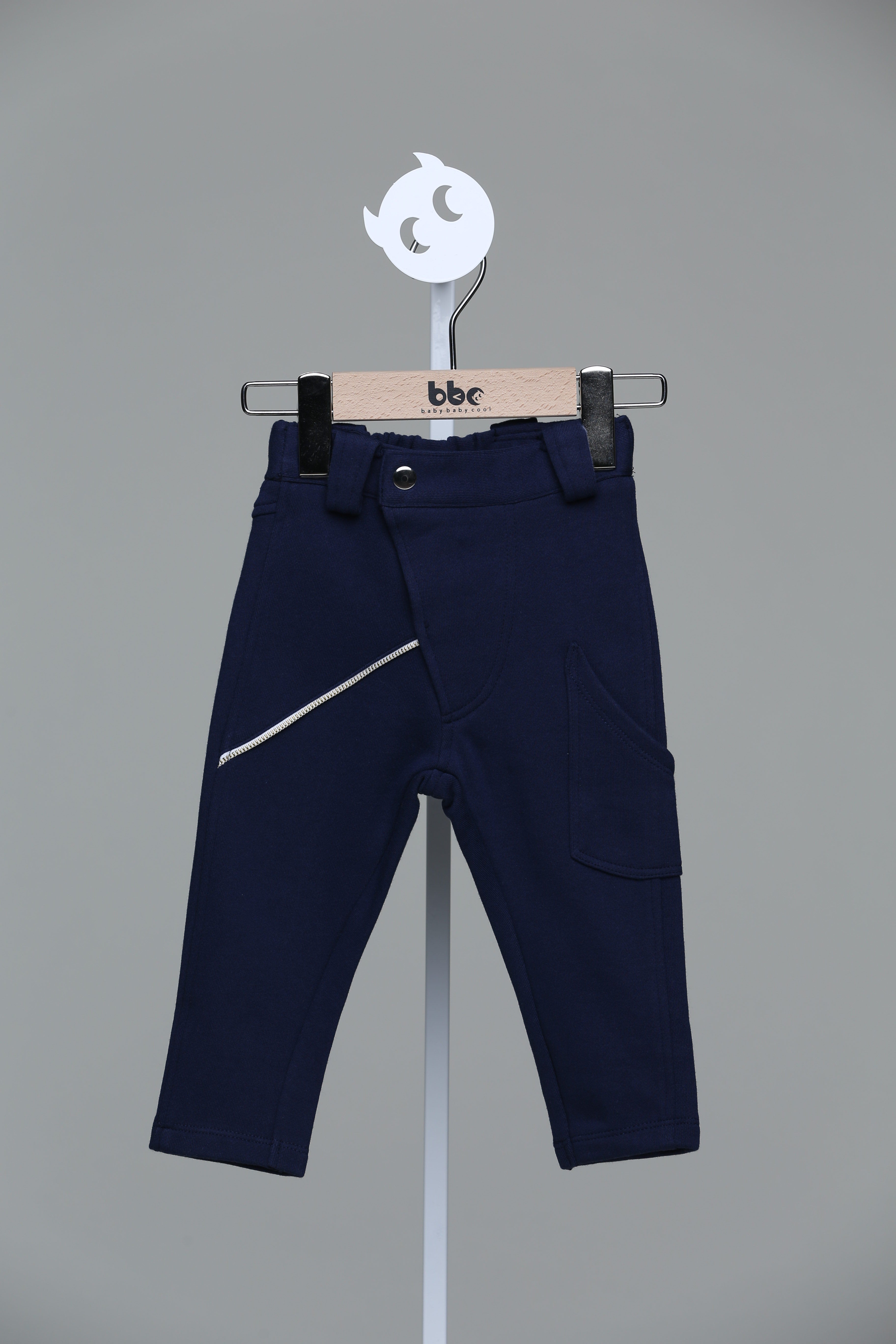 Main | Toddler/Kids Zip-Up Pants with Slant Pockets | Web Zipper | 100% Organic Cotton