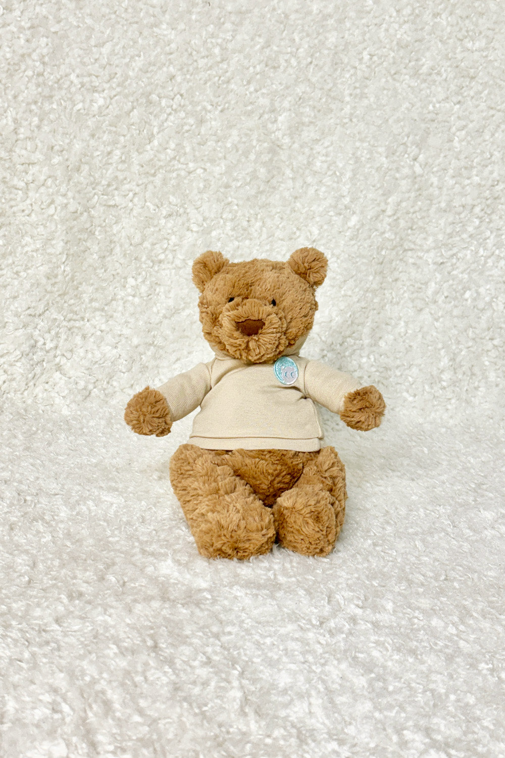 Jellycat 玩偶衣|有機棉-連帽大學T恤