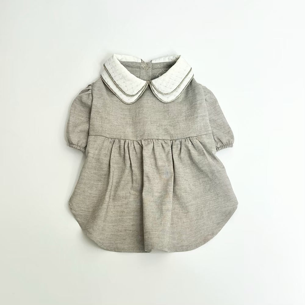 Main|Elise 雙層領洋裝 寵物衣 | 100%有機棉
