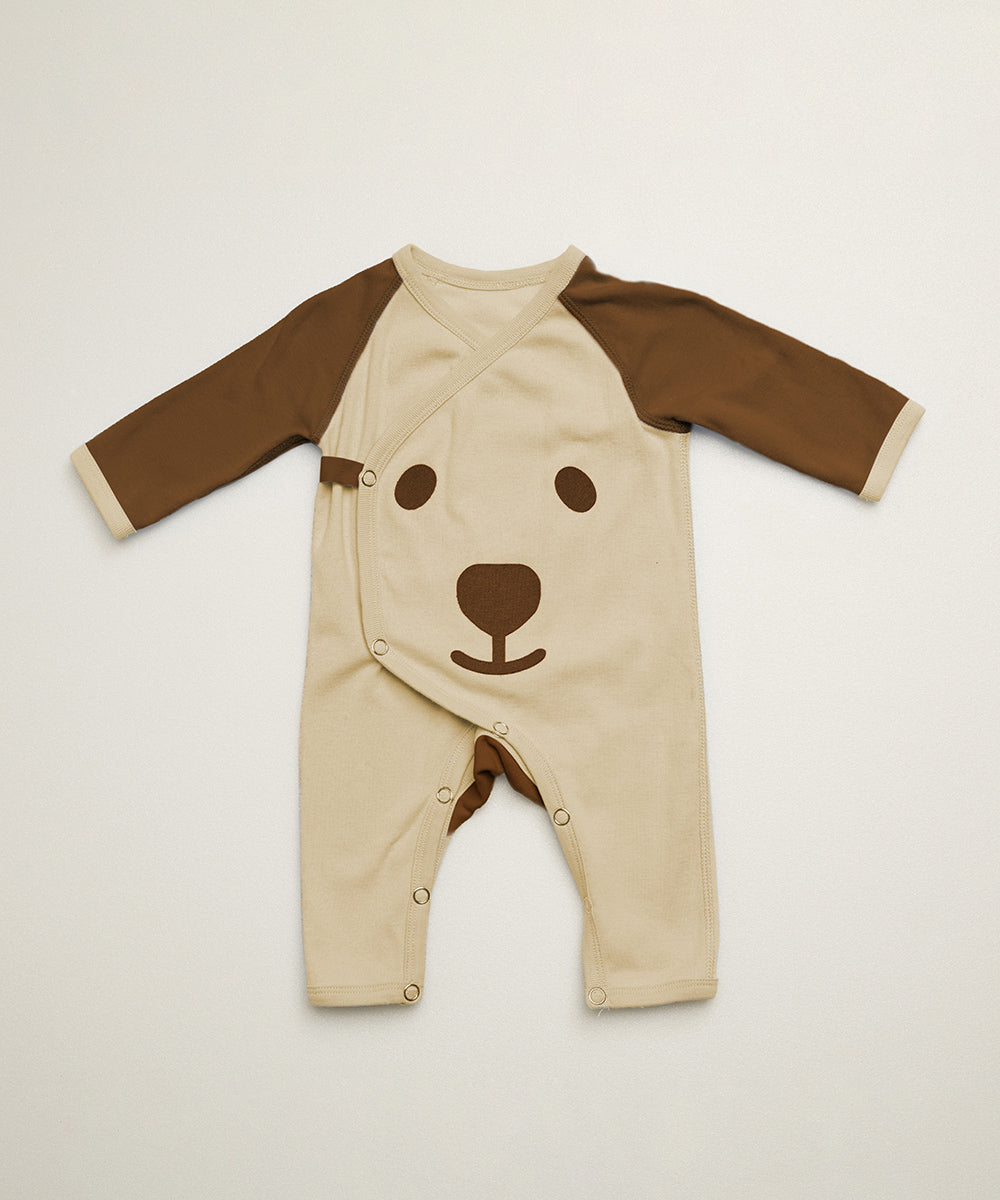 Main | Toddler Bear Baby Sweater | Animal Face | 100% Organic Cotton