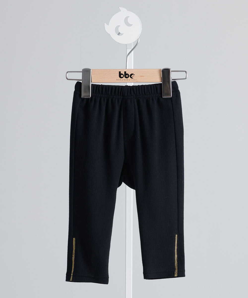 Main | Toddler Modern Zip-Up Trousers | Paneled Web Zipper | 100% Organic Cotton