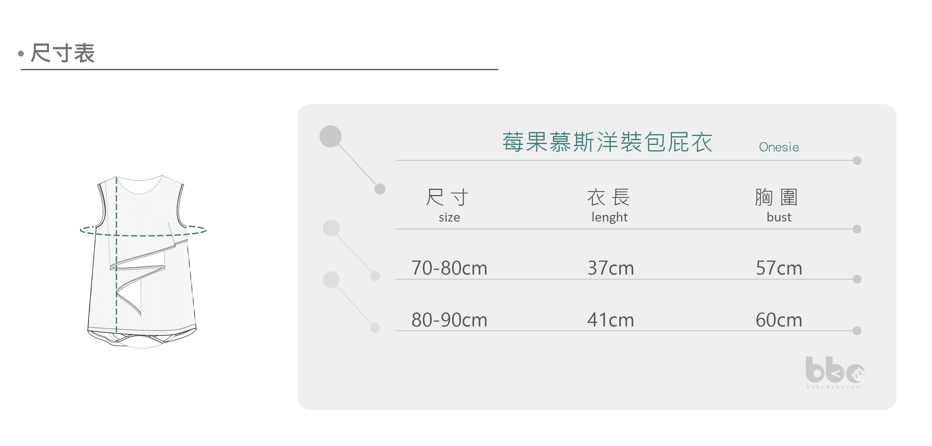 莓果慕斯洋裝包屁衣