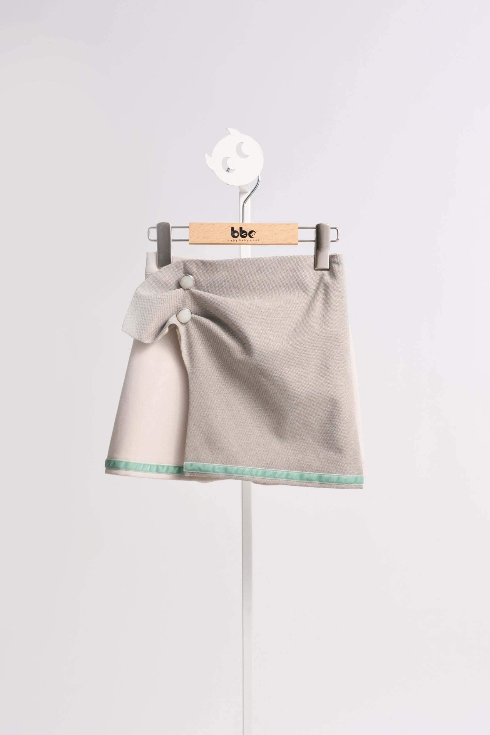 Luxury | 女童 立體貝殼褲裙 | 緞帶