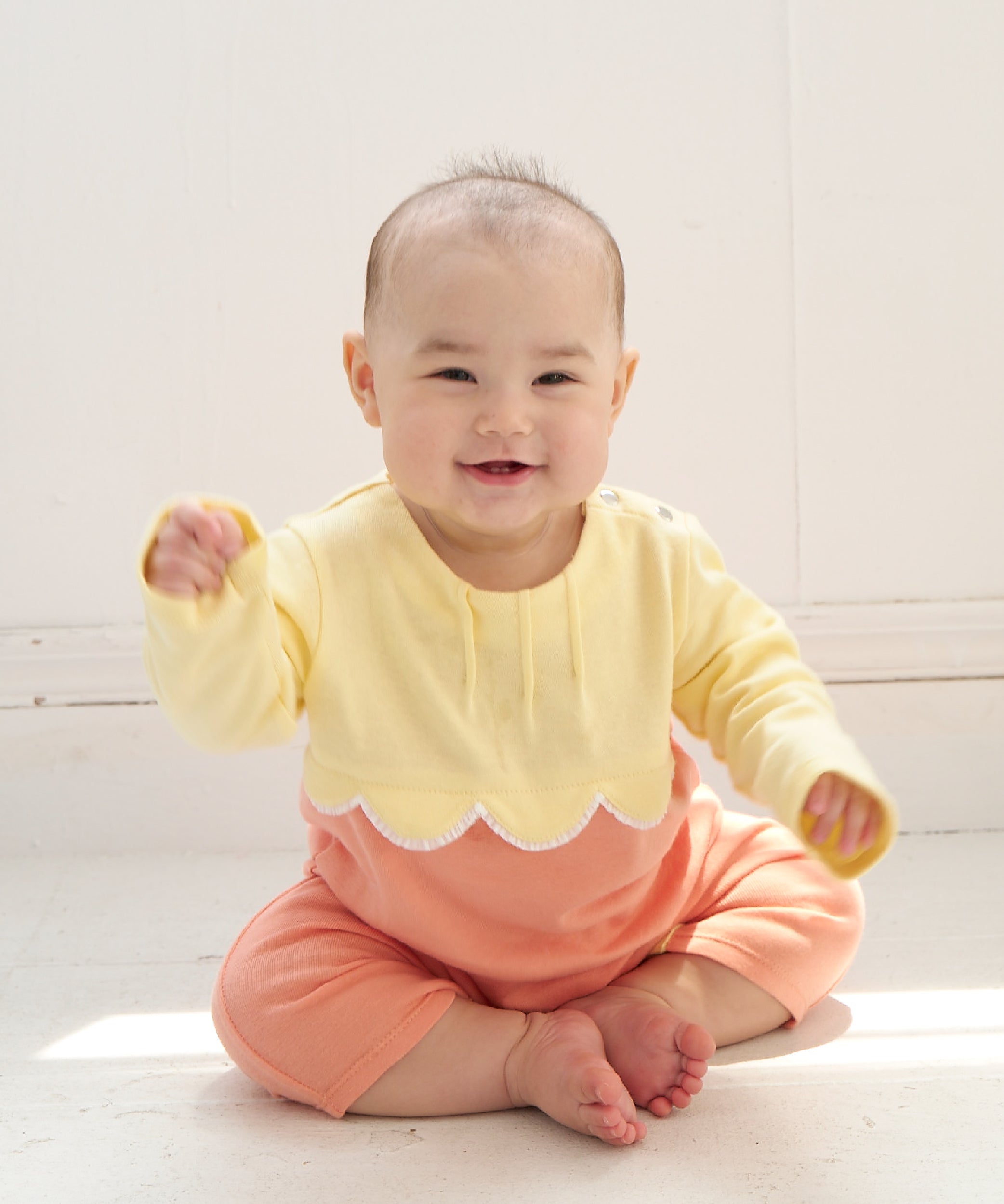 Main | Toddler Monet Garden Bunny Romper | Patchwork | 100% organic cotton