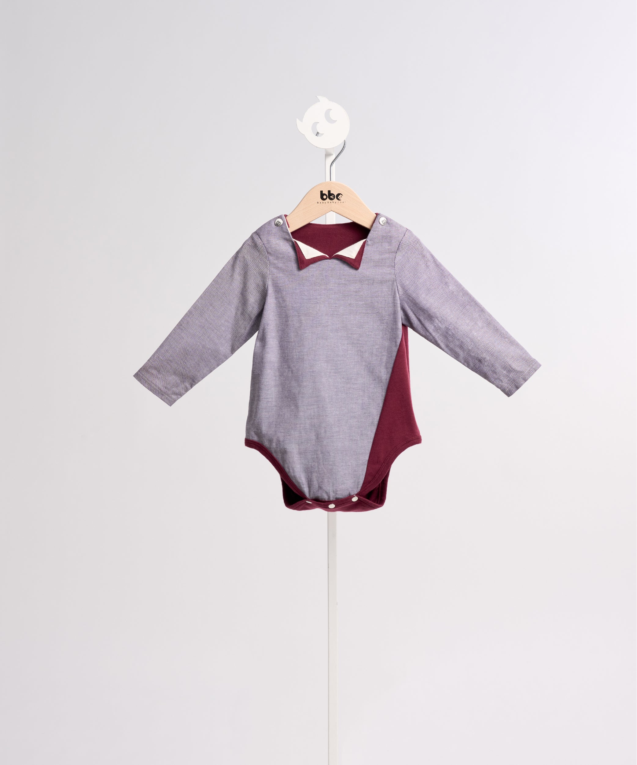 Main | 幼兒 金士曼雙領紳士包屁衣 | 拼接 | 100% 有機棉