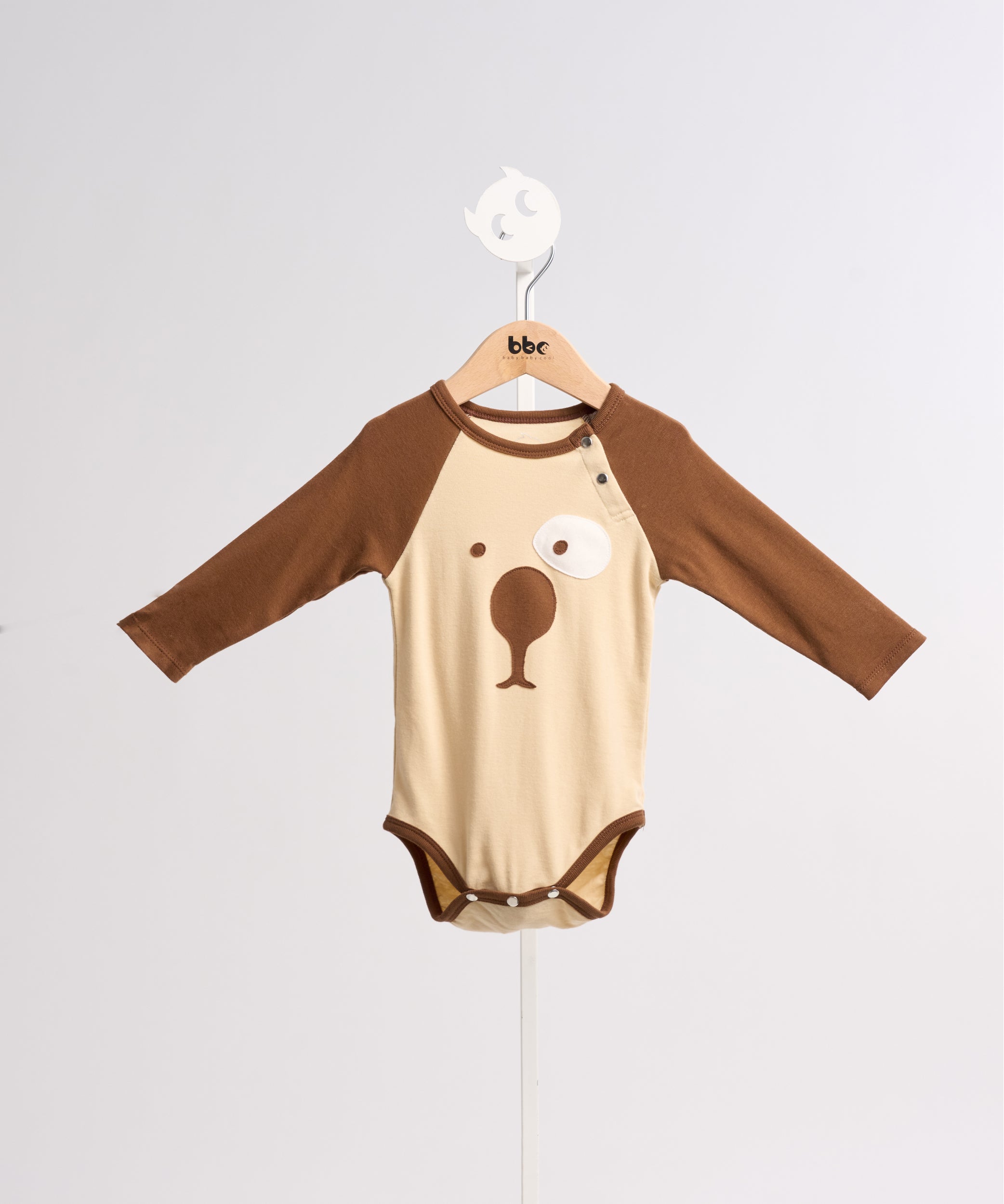 Main | Happy Face Series for Toddlers: Big Nose Dog Sweater | Animal Face | 100% Organic Cotton