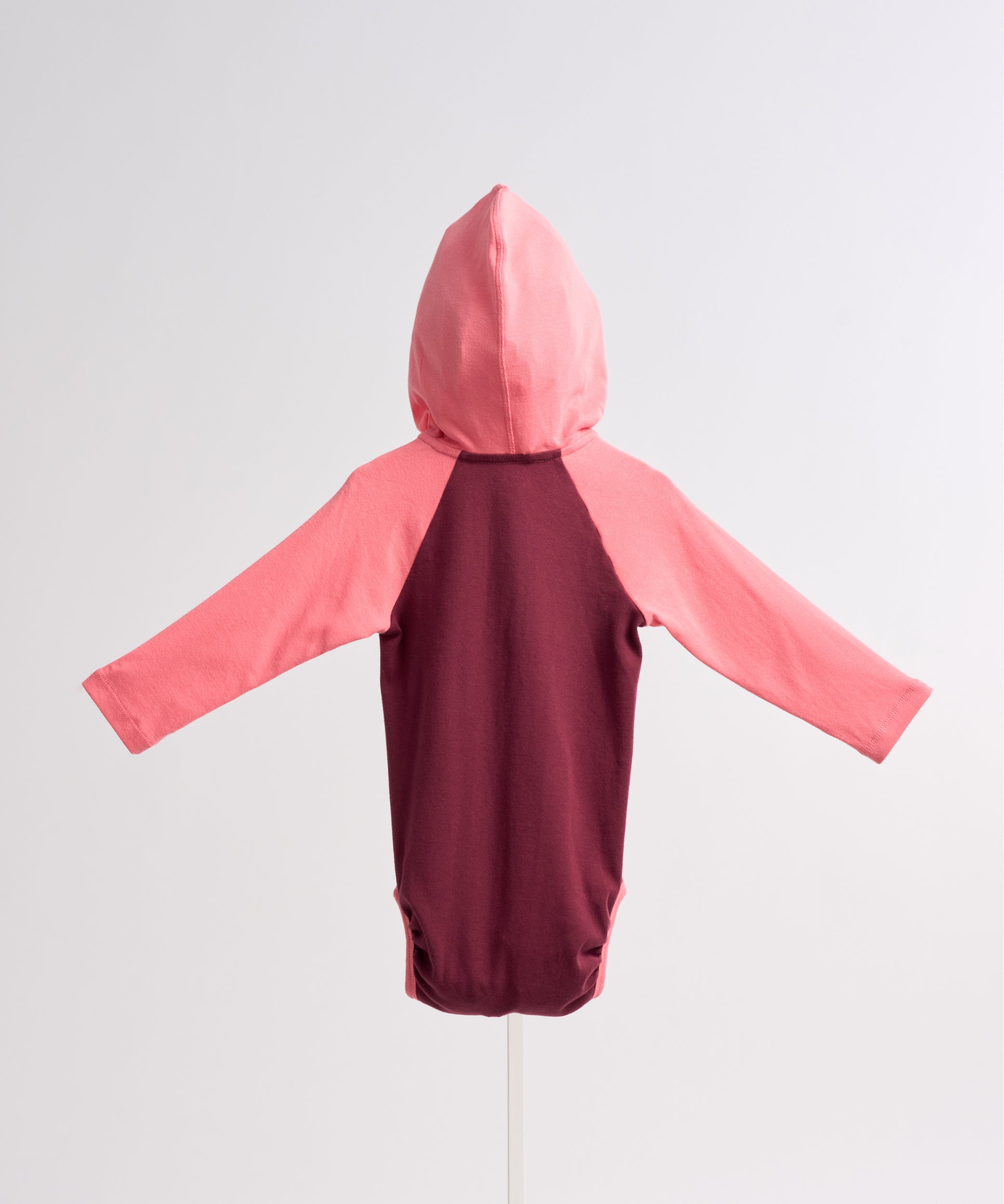 Main | Toddler Flow Patchwork Hooded Bodysuit | Patchwork | 100% organic cotton