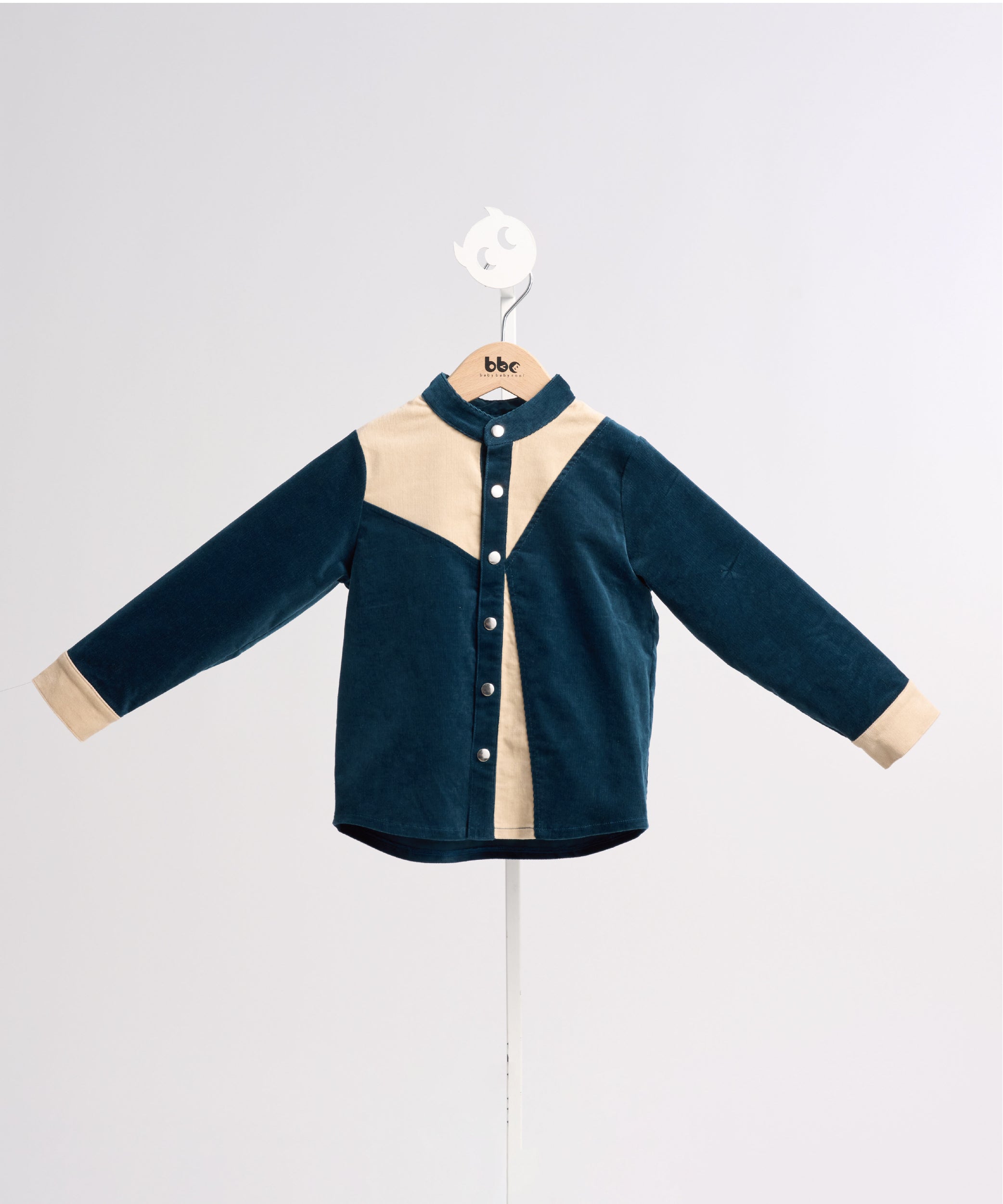 Luxury | 兒童 羅浮宮浮光掠影拼接襯衫 | 拼接