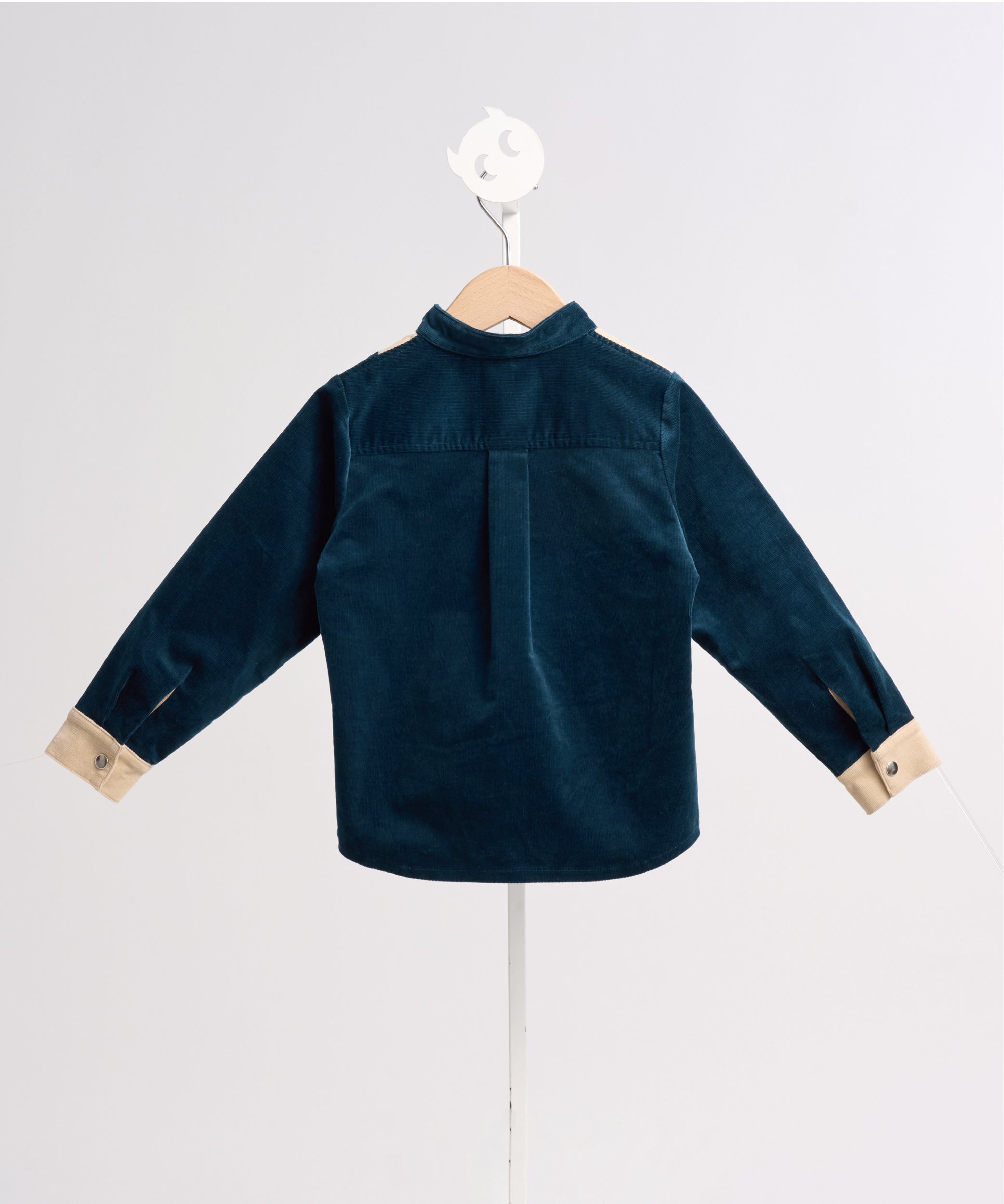 Luxury | 兒童 羅浮宮浮光掠影拼接襯衫 | 拼接