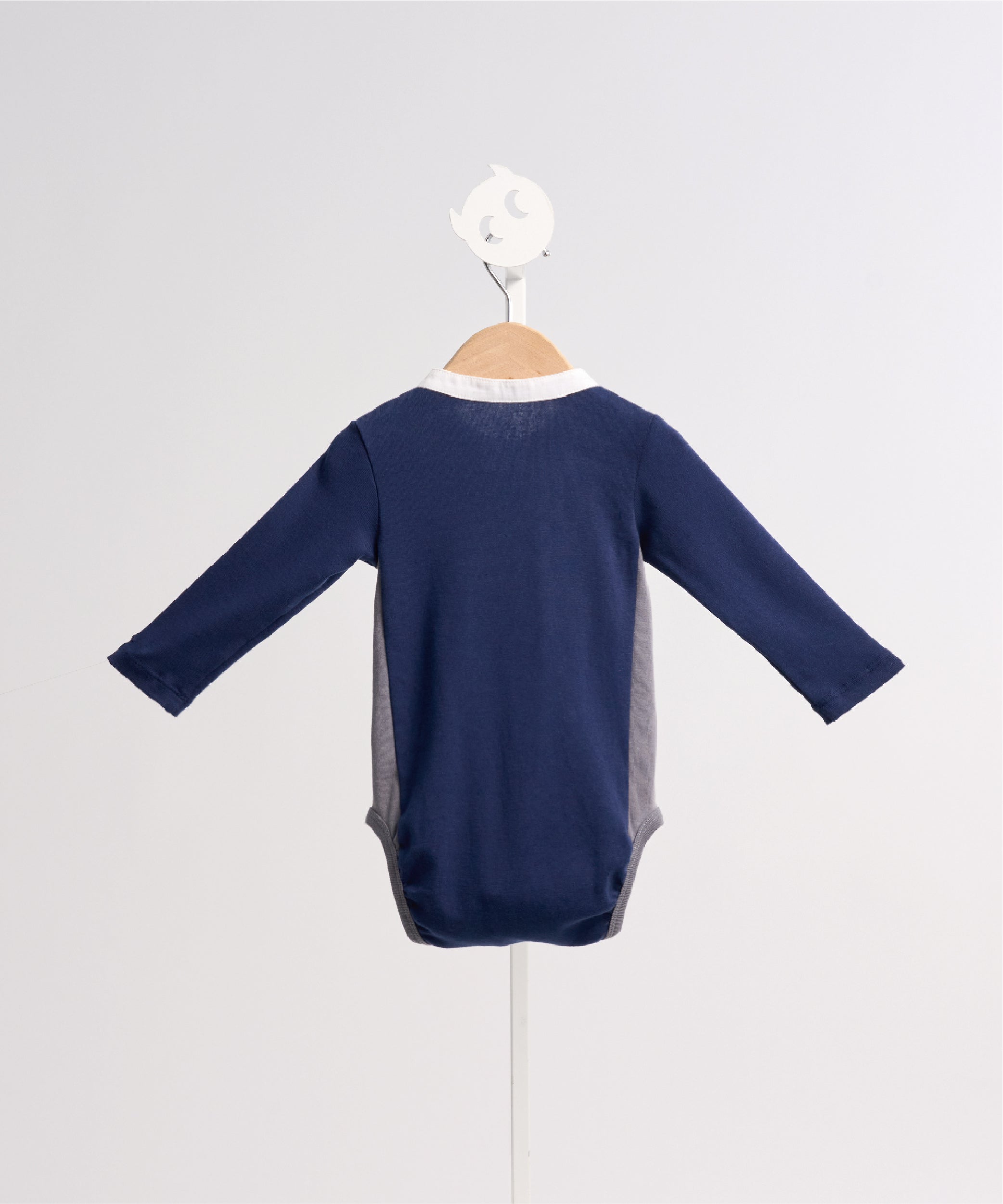 Main | Formal Toddler Clothing Series - Duke Bodysuit | Stitching | 100% organic cotton