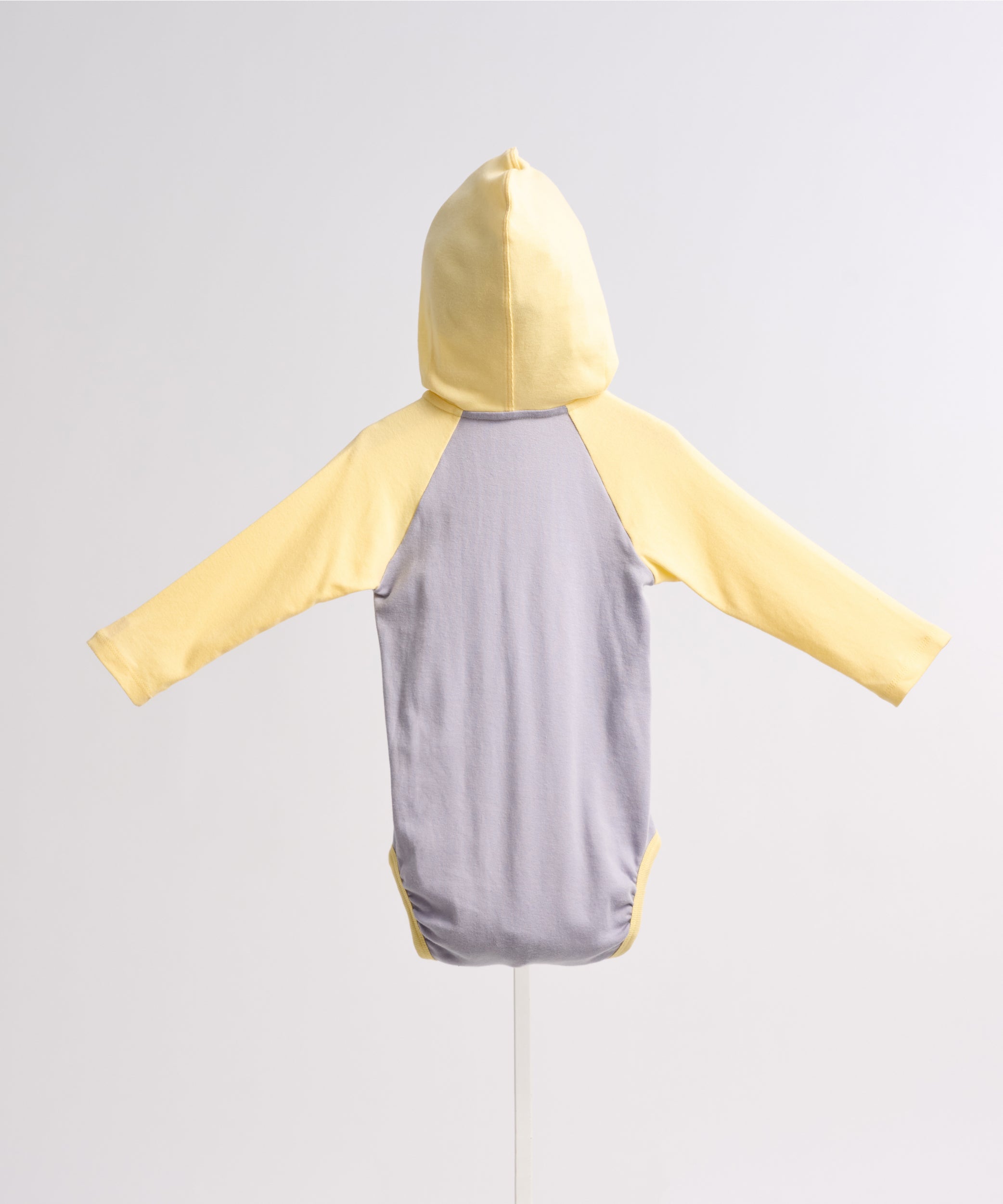 Main | Toddler Flow Patchwork Hooded Bodysuit | Patchwork | 100% organic cotton