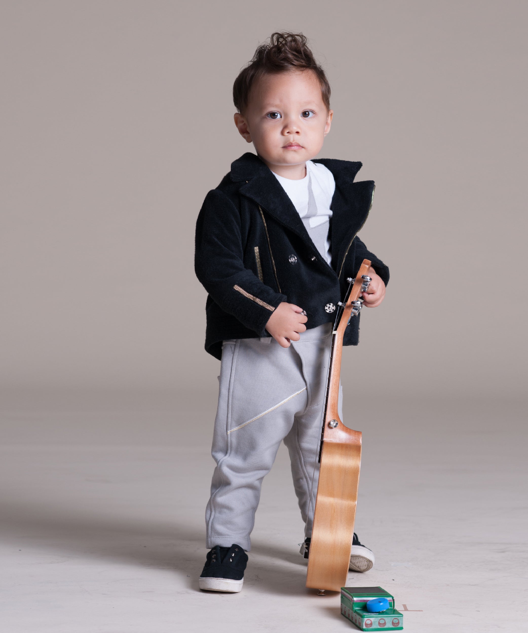 Main | Toddler/Kids Zip-Up Pants with Slant Pockets | Web Zipper | 100% Organic Cotton