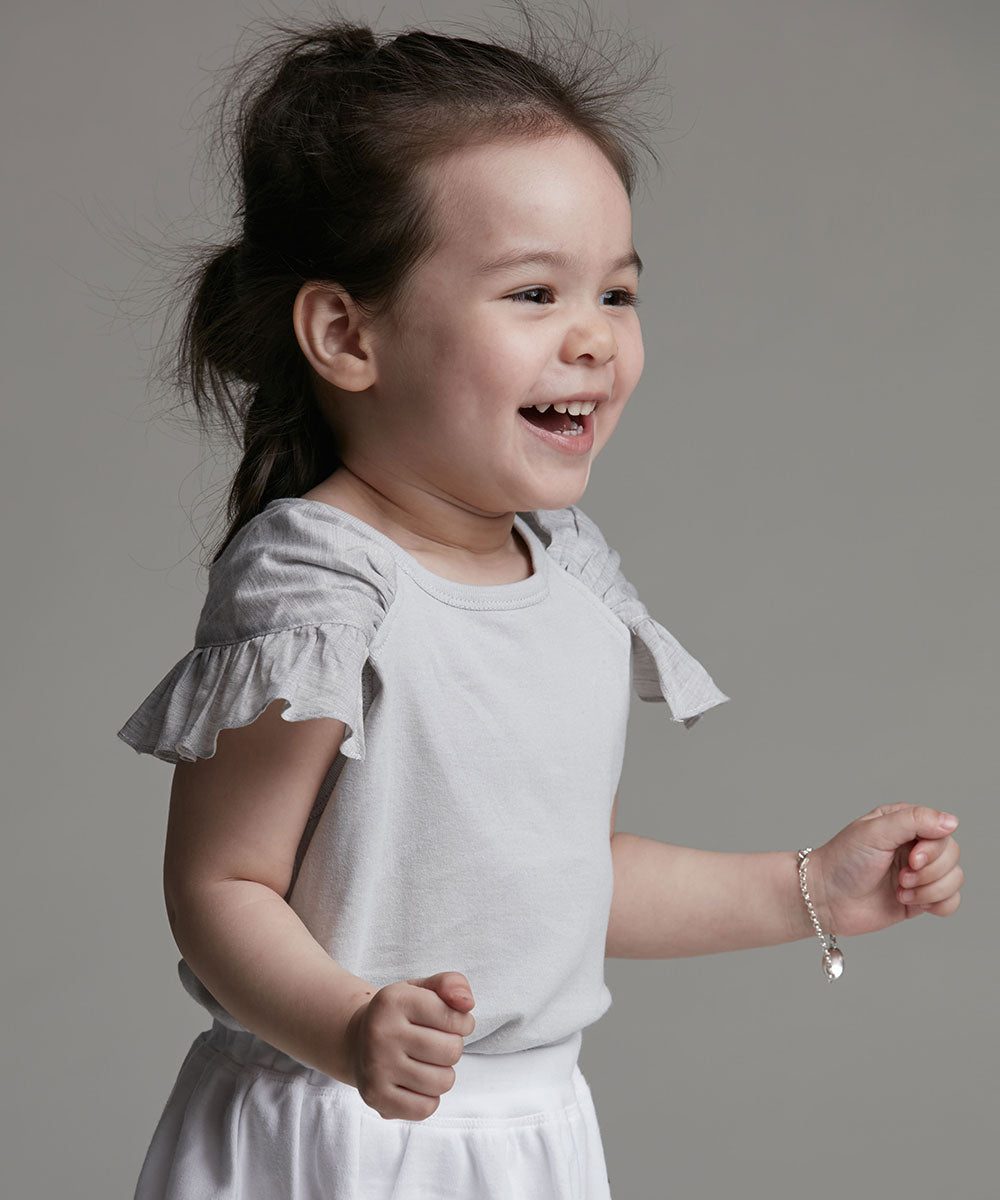 Main | Girls Angel Top | Paneled | 100% organic cotton