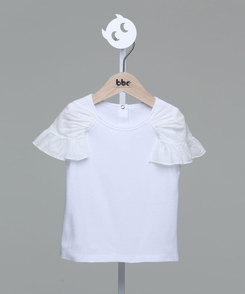 Main | Girls Angel Top | Paneled | 100% organic cotton