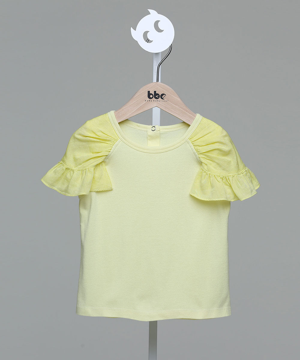 Main | Girls Angel Top | Paneled | 100% organic cotton
