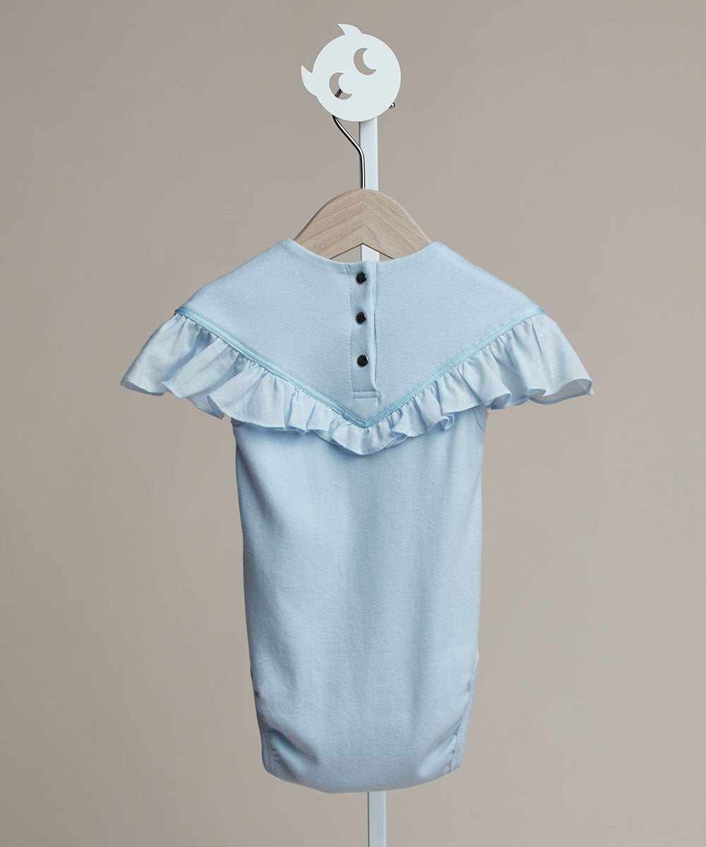 Main | Toddler 3D Lotus Sleeve Bodysuit | Lotus Leaf | 100% organic cotton