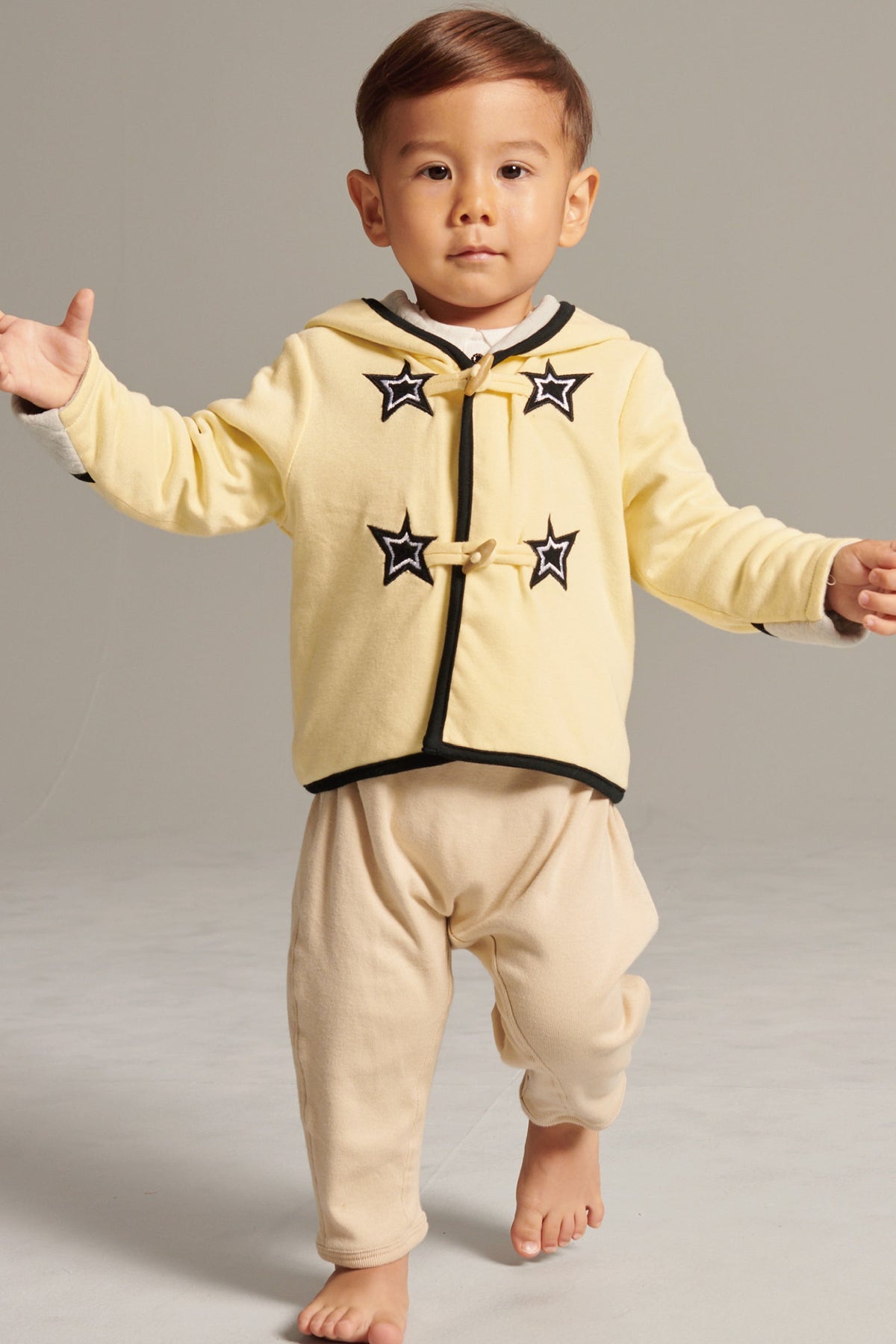 Main | Toddler Rockstar Horn Jacket | Stars | 100% organic cotton