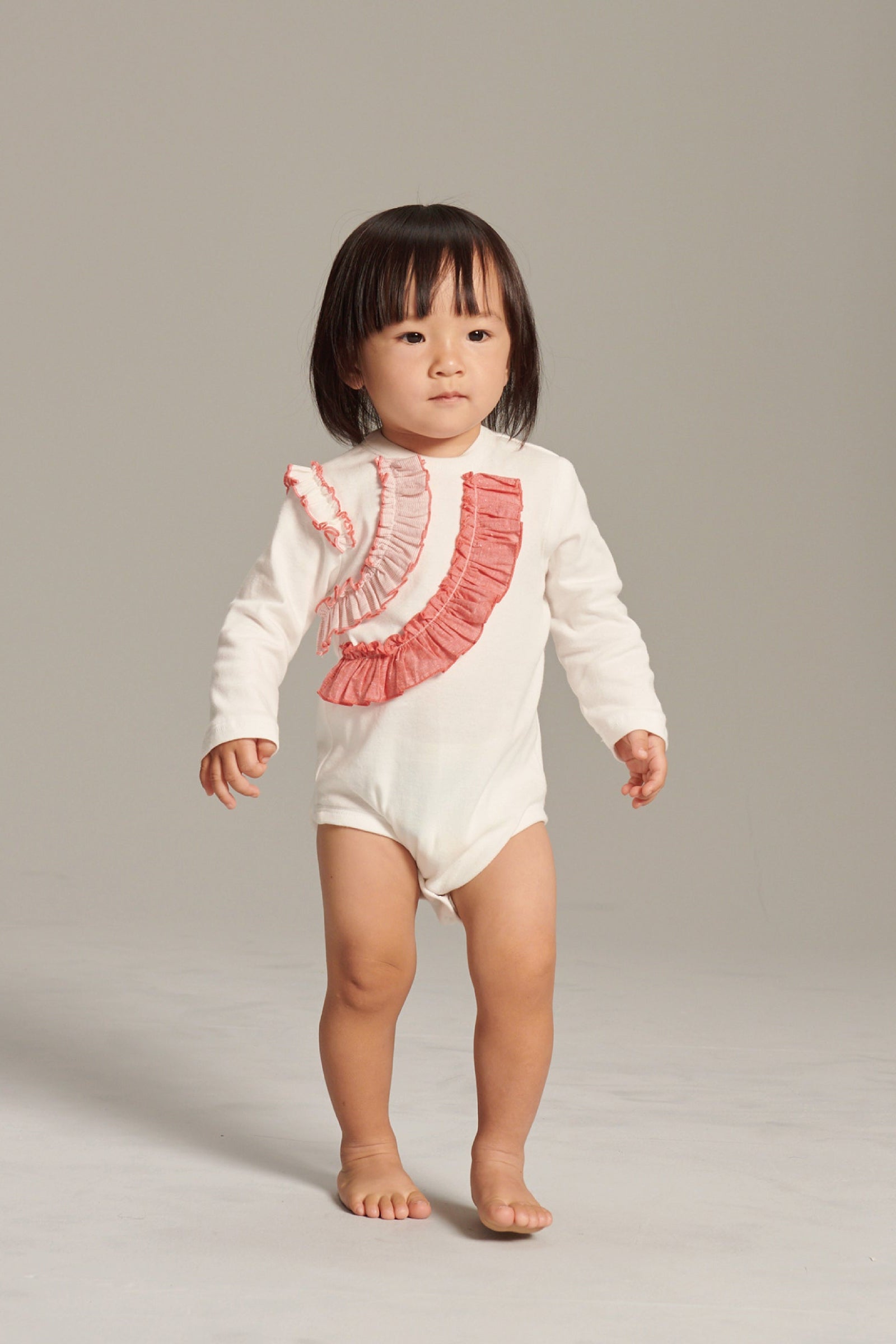 Main | Toddler Wave Series - Gradient Lotus Leaf Bodysuit | Lotus Leaf | 100% organic cotton