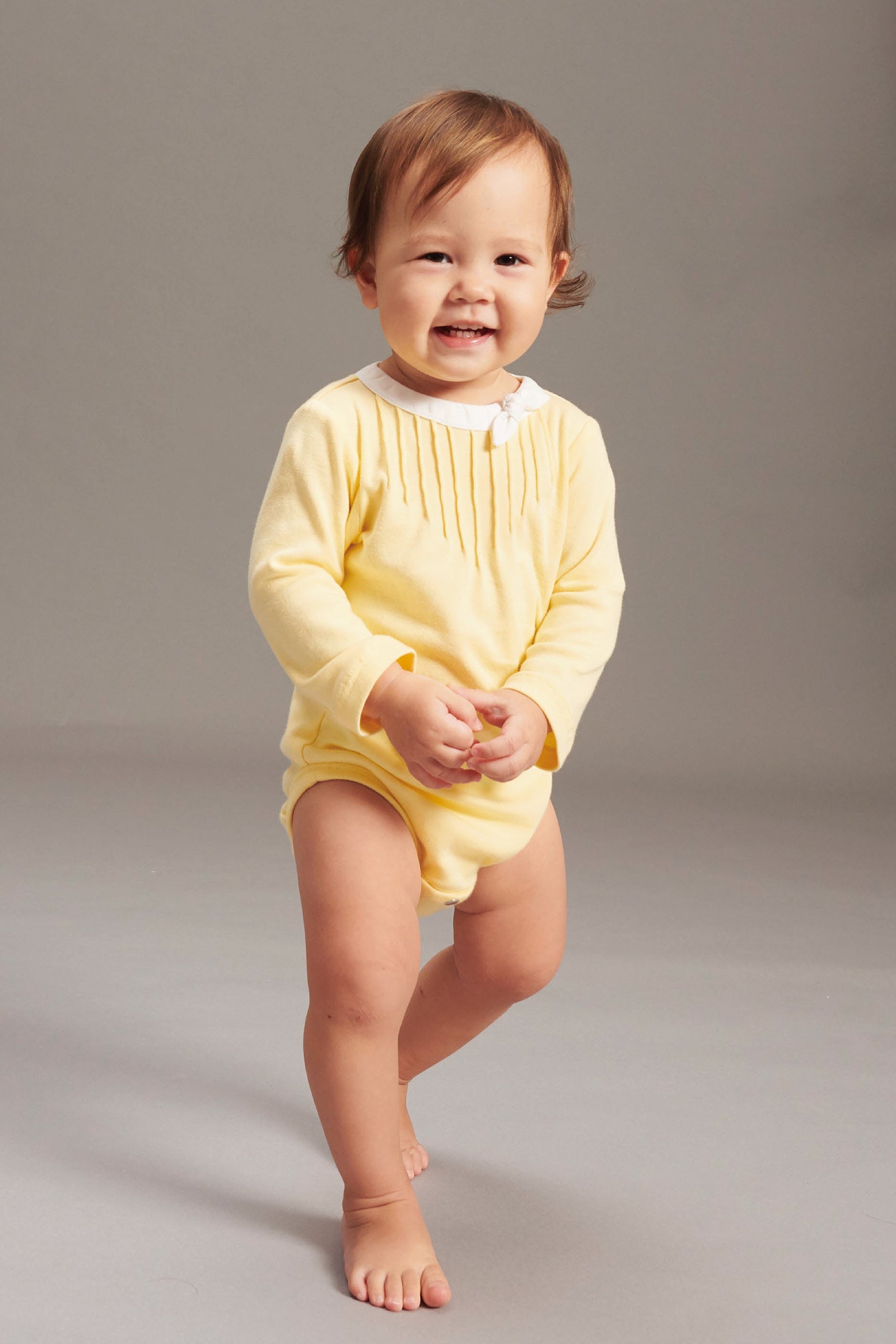 Main | Preschool style bow collar sweatshirt | Bow | 100% organic cotton