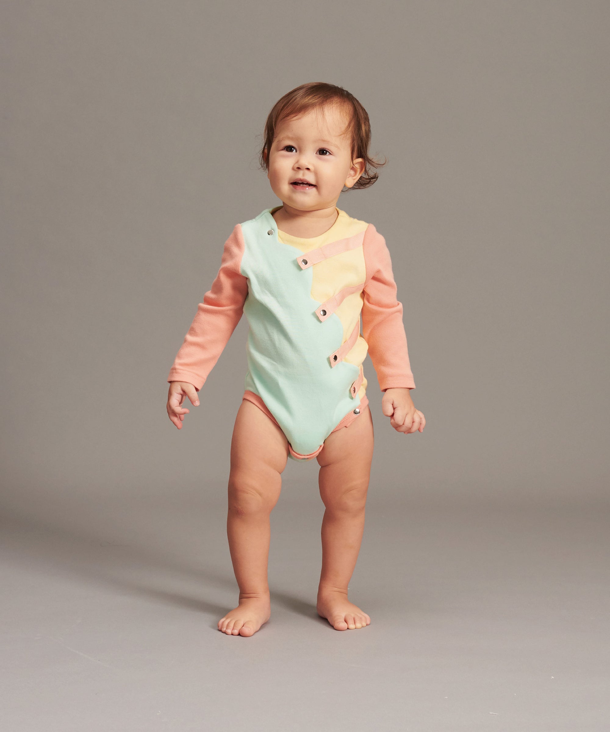 Main | Newborn Sky Cloud Bodysuit | Webbed | 100% organic cotton