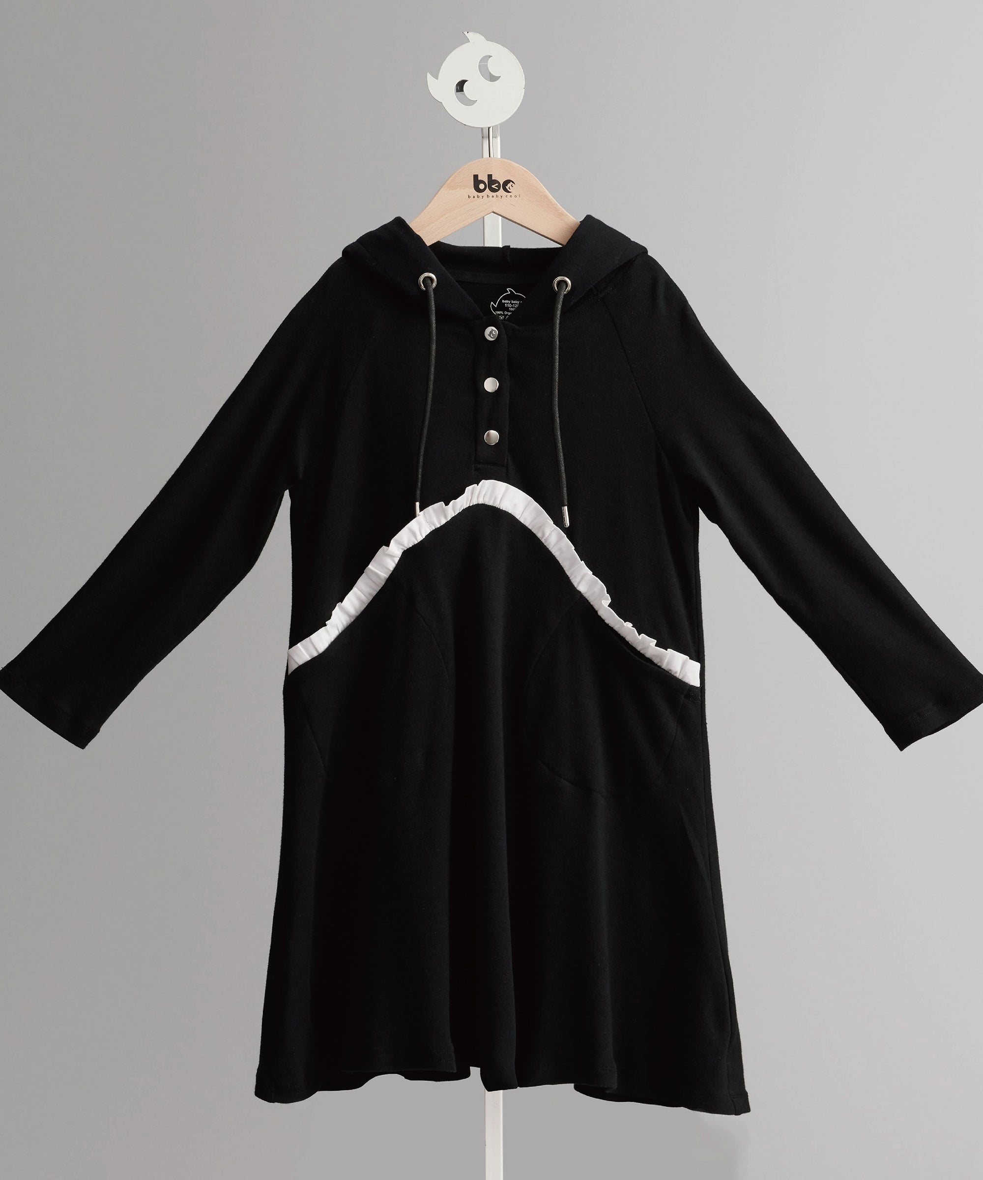 Main | 女童 小荷葉連帽洋裝 | 立體小精靈角 | 100% 有機棉