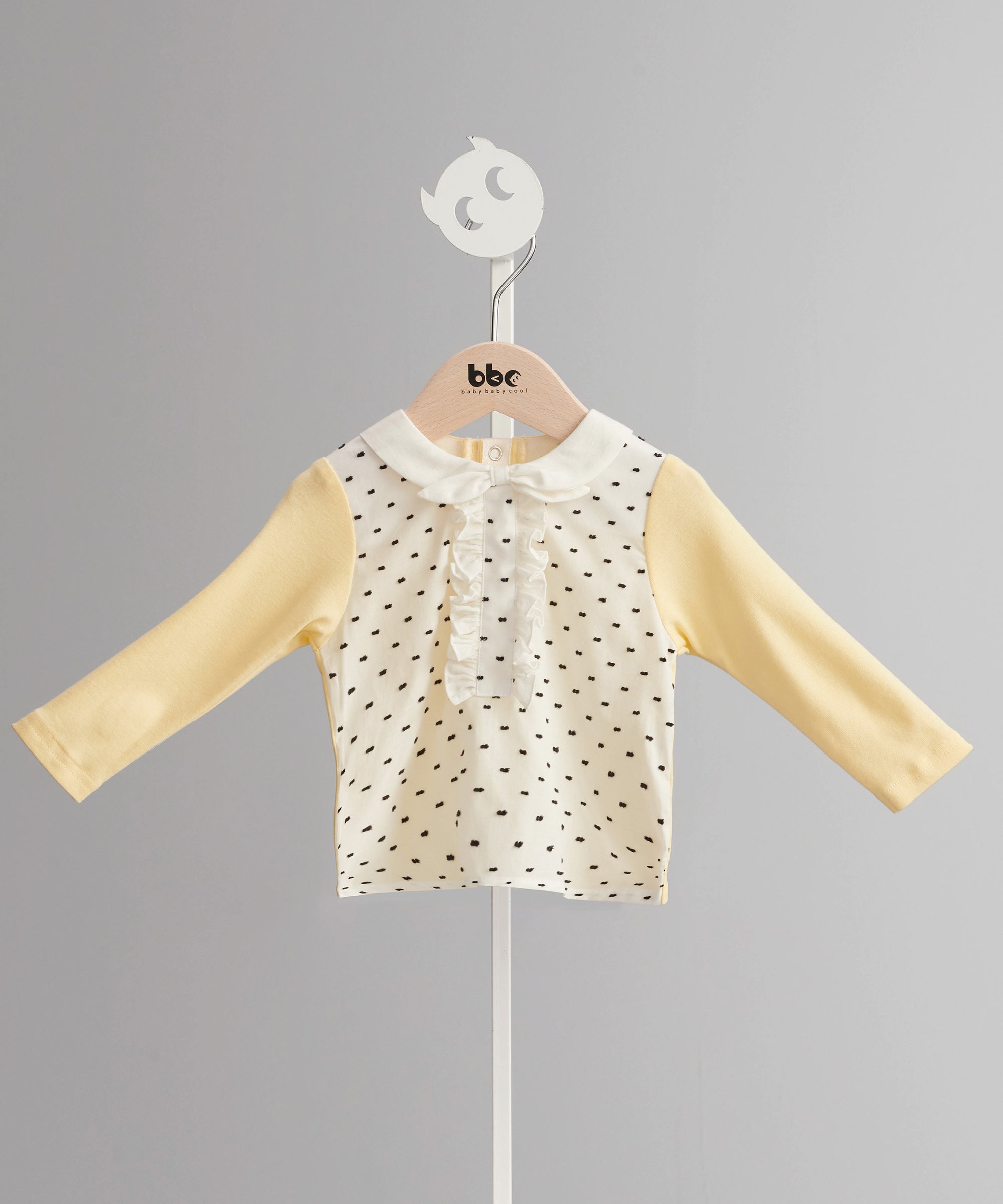 Main | Toddler French Butterfly Neck Top | Ruffles | 100% Organic Cotton