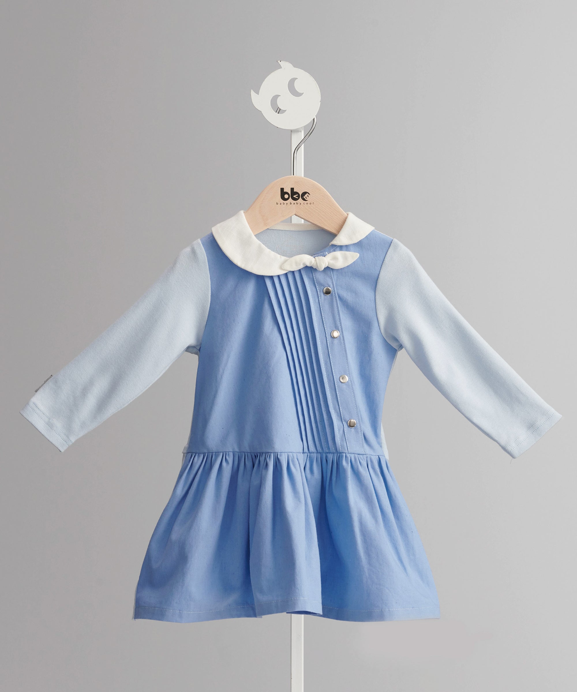 Main | Toddler Cambridge College Dress | Bow | 100% organic cotton