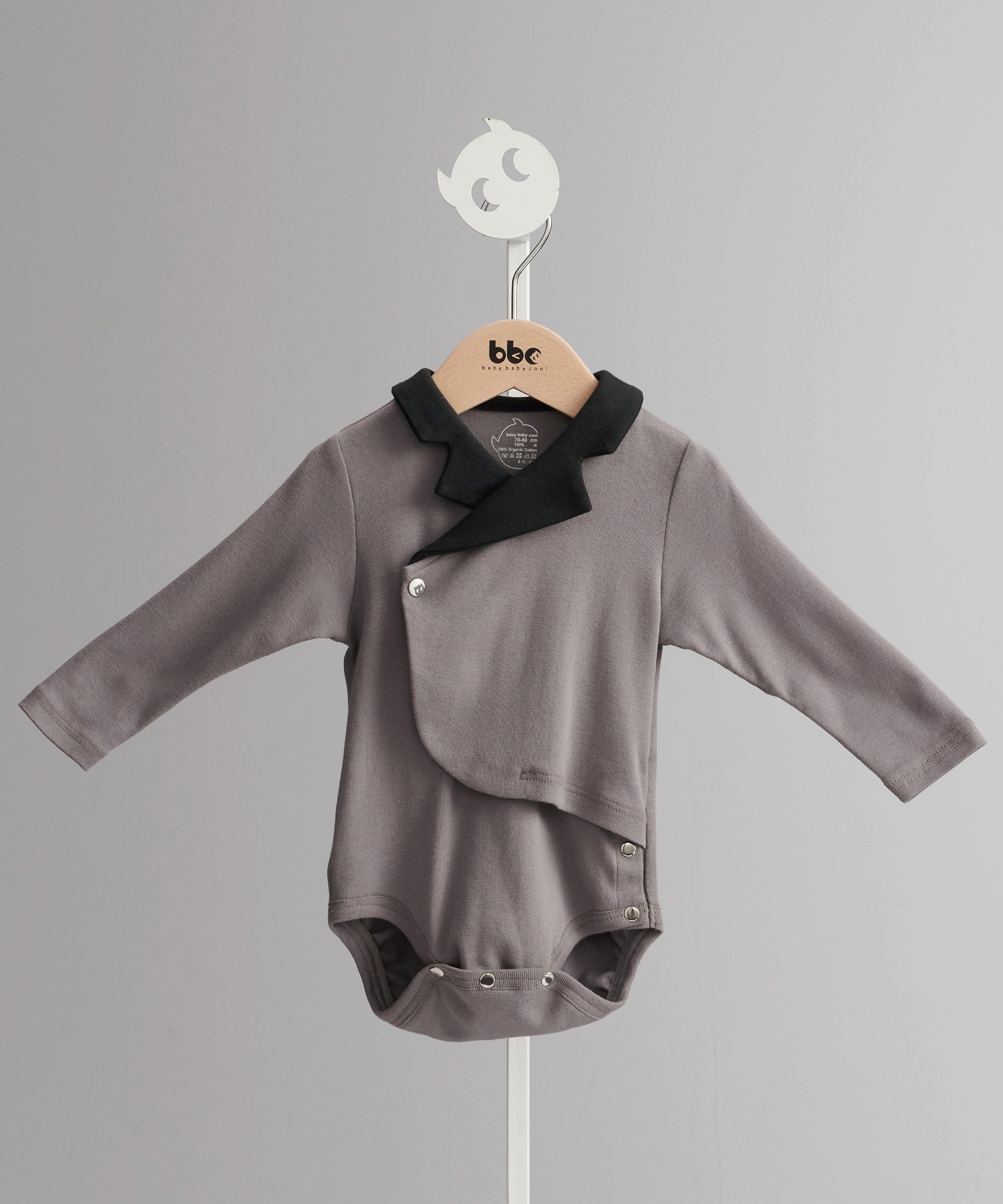 Main | Newborn Prince Series - Suit Bodysuit | Suit collar | 100% organic cotton