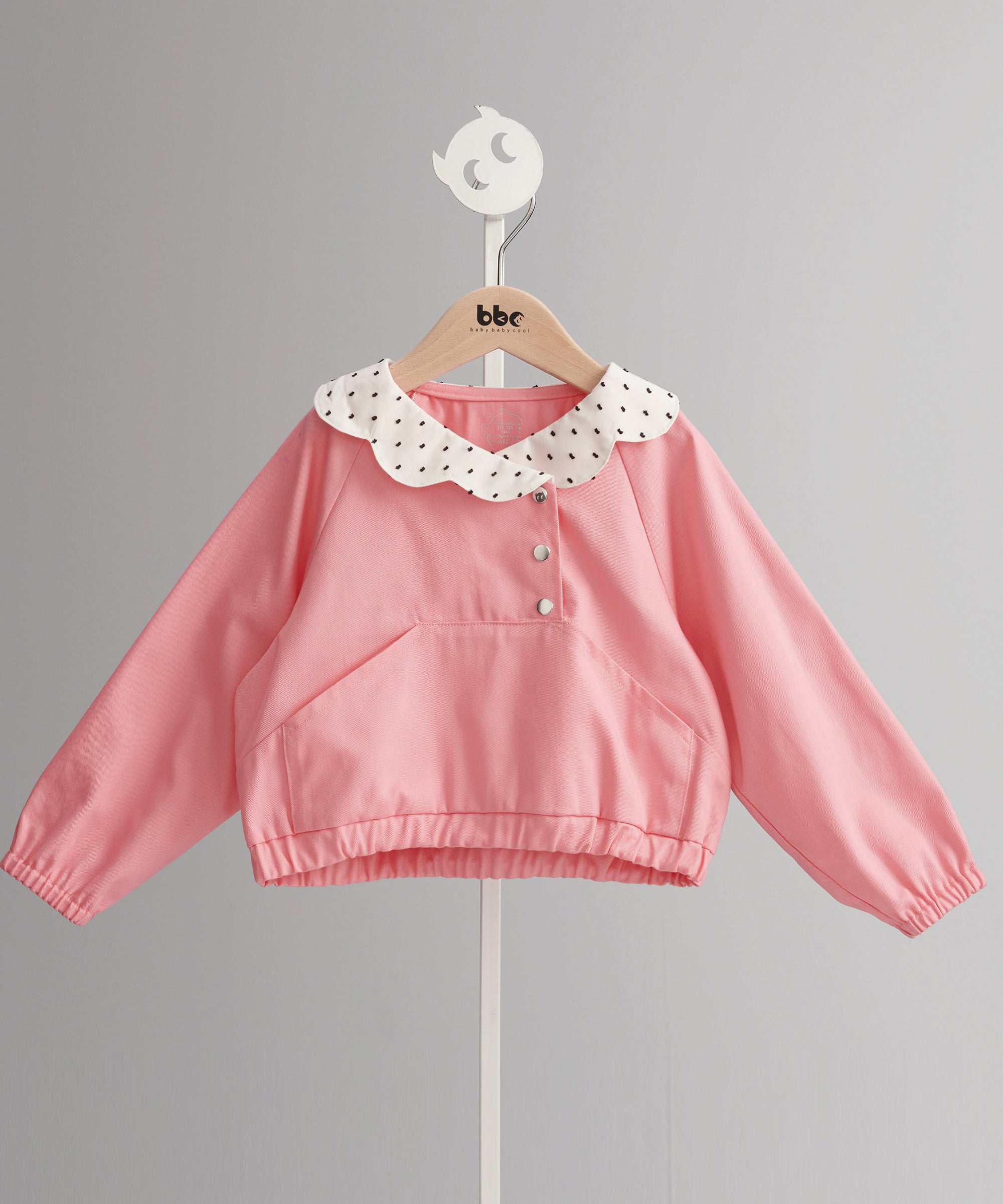 Main | Girls butterfly collar top with large pockets | butterfly collar | 100% organic cotton